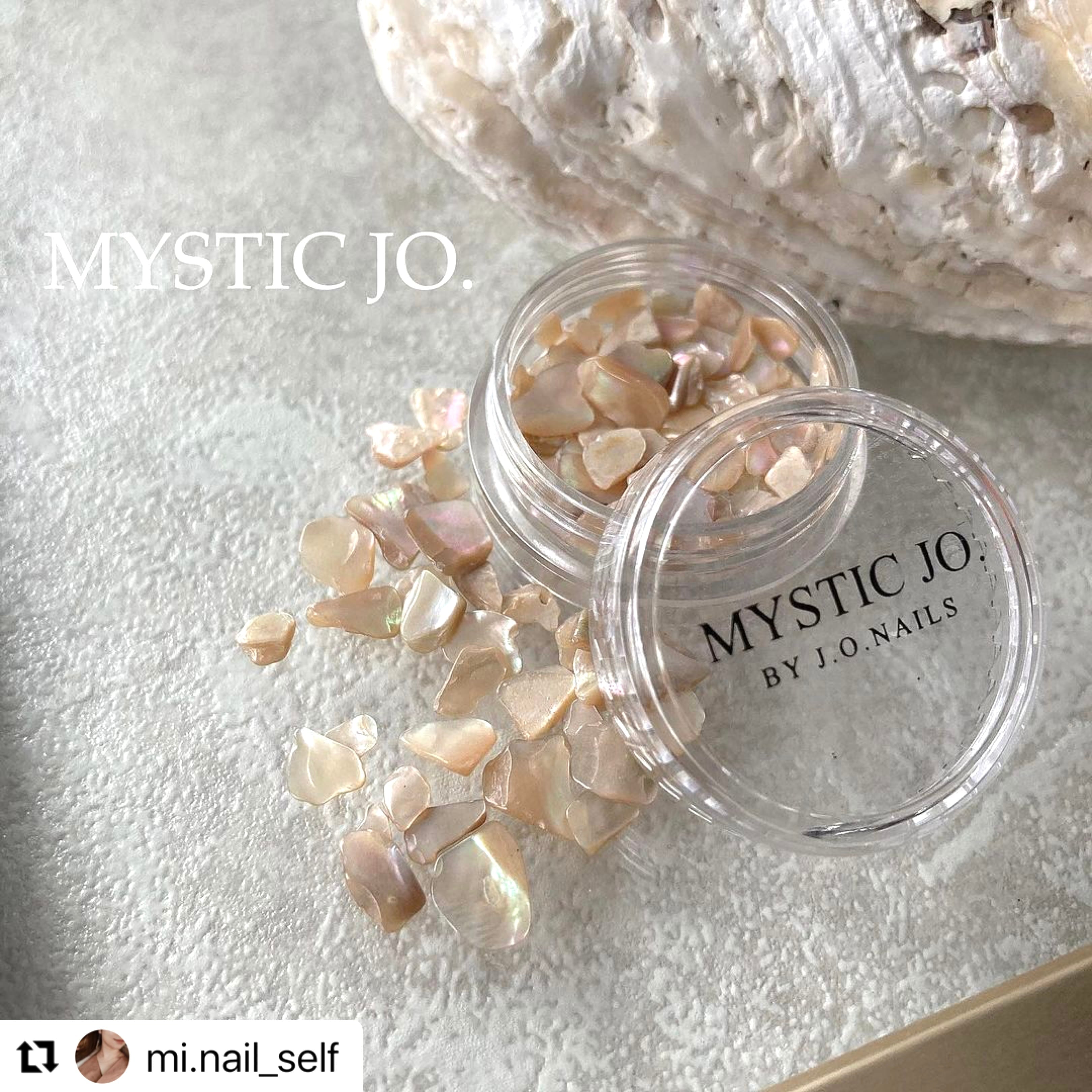 【MYSTIC JO.】NATURAL SHELL ( S-1 )