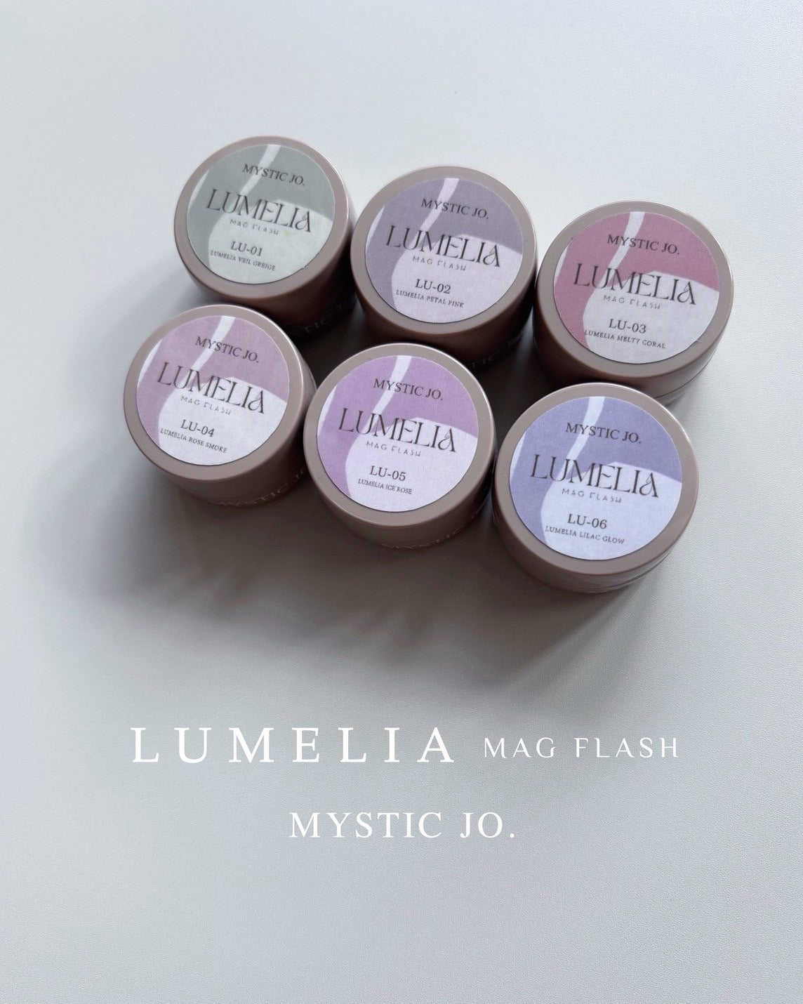 【MYSTIC JO.】LUMELIA MAG FLASH 01~06(6color)