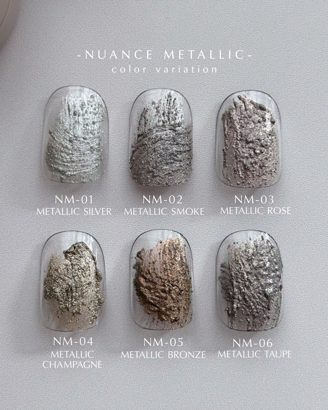 【MYSTIC JO.】NUANCE METALLIC (6color)