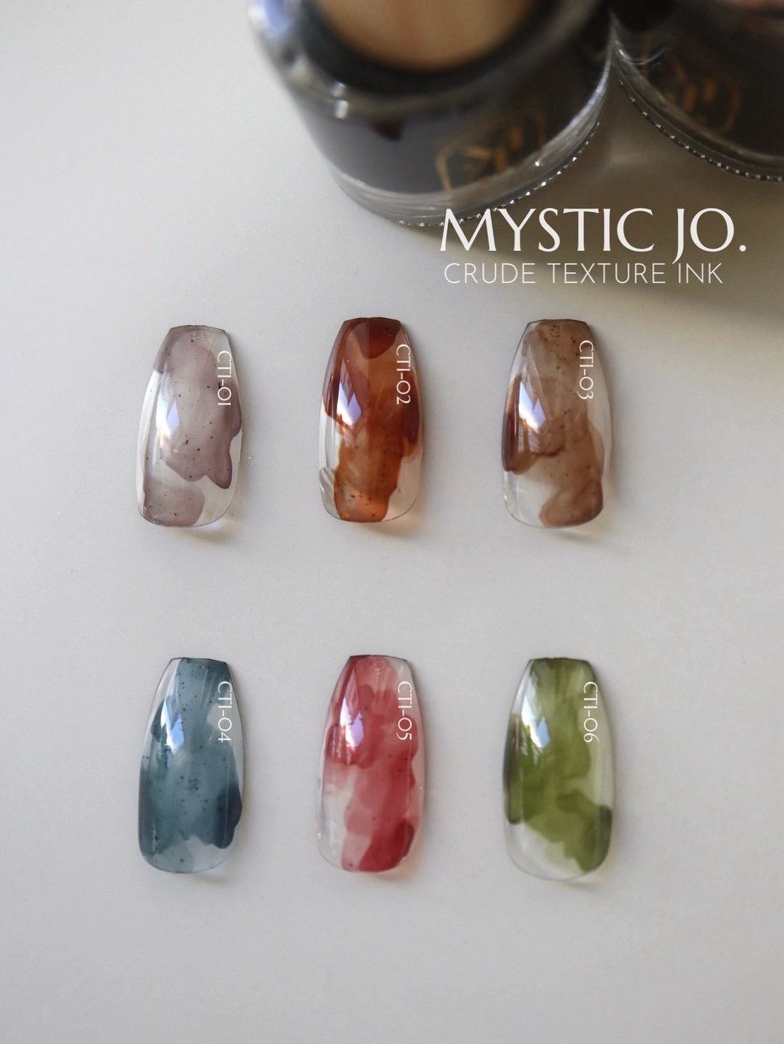 【MYSTIC JO.】CRUDE TEXTURE INK  (6color)