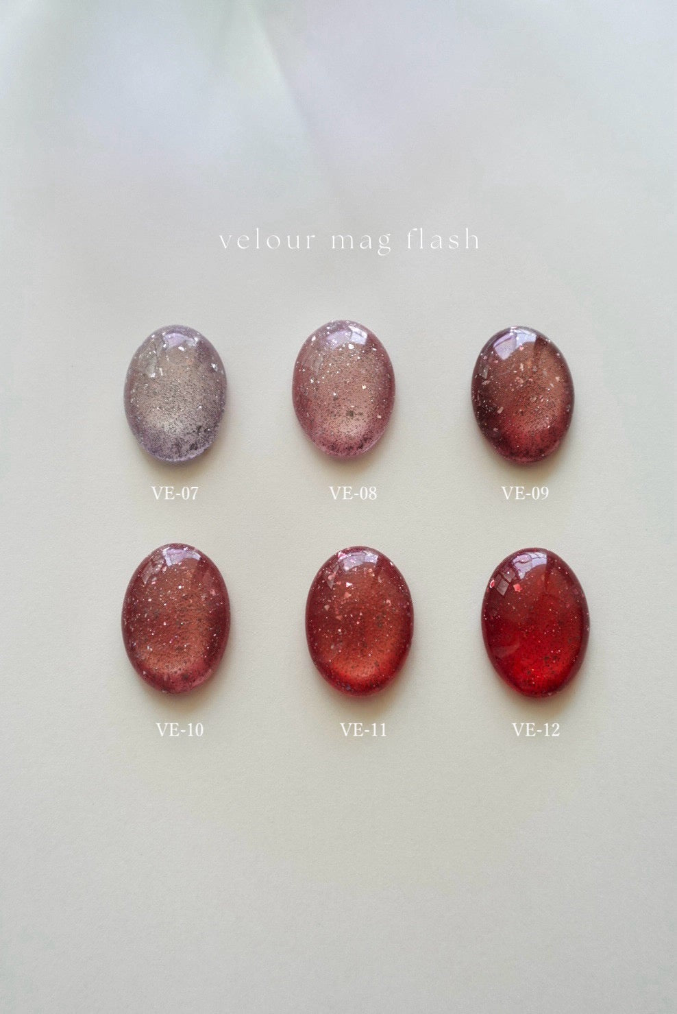【MYSTIC JO.】VELOUR MAG FLASH / VE-07~12 (6color)