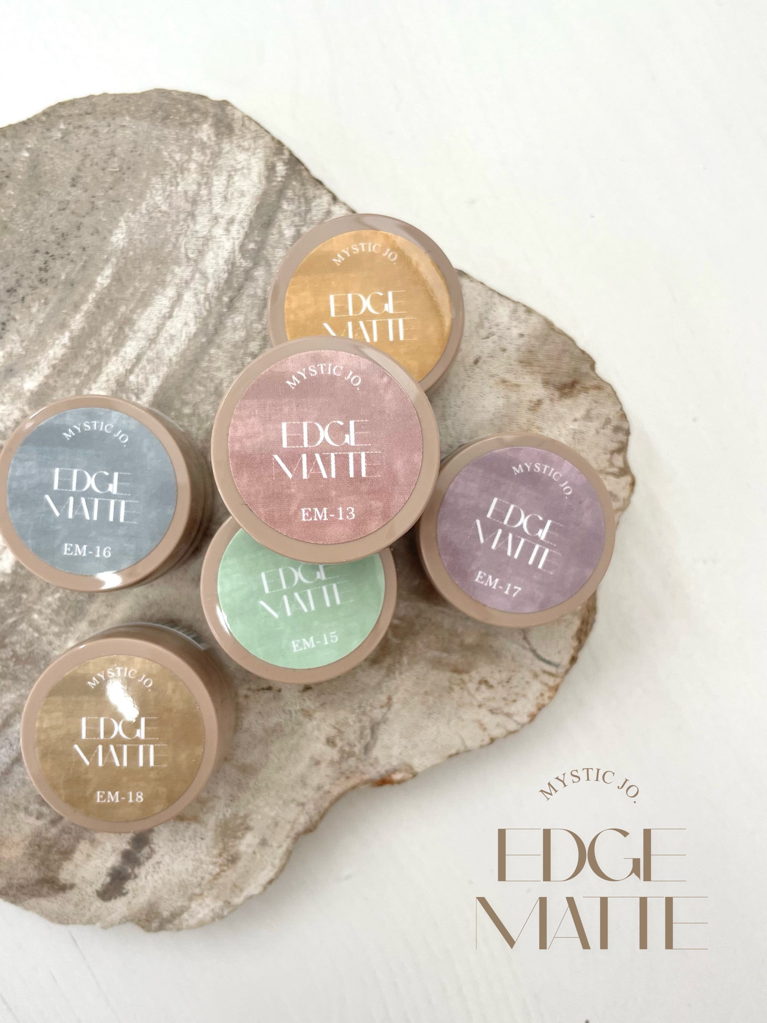 【MYSTIC JO.】EDGE MATTE / EM-13~18 (6color)
