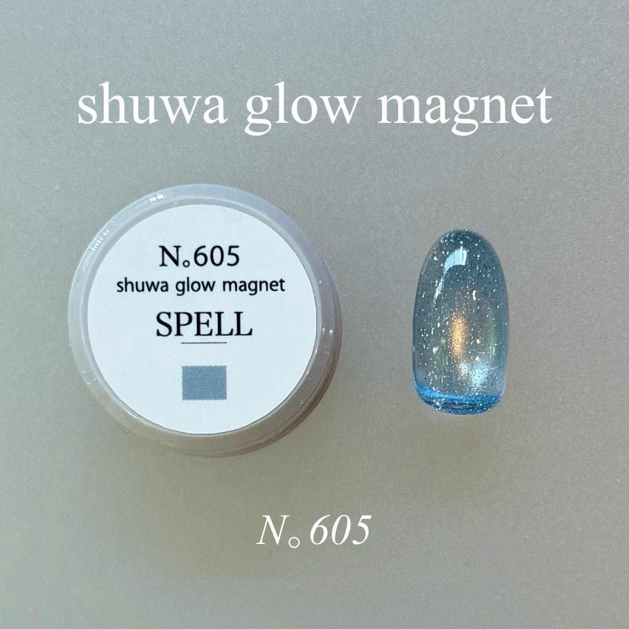 【SPELL】shuwa glow magnet 601~610 (10color)