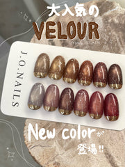 【MYSTIC JO.】VELOUR MAG FLASH / VE-07~12 (6color)