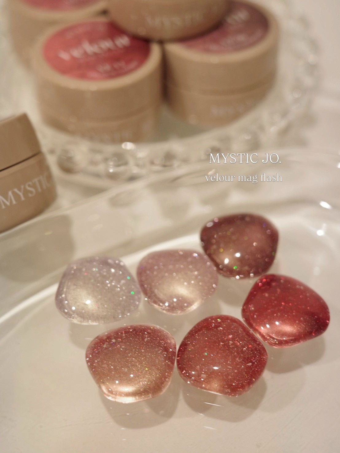 【MYSTIC JO.】VELOUR MAG FLASH / VE-07~12 (6color)