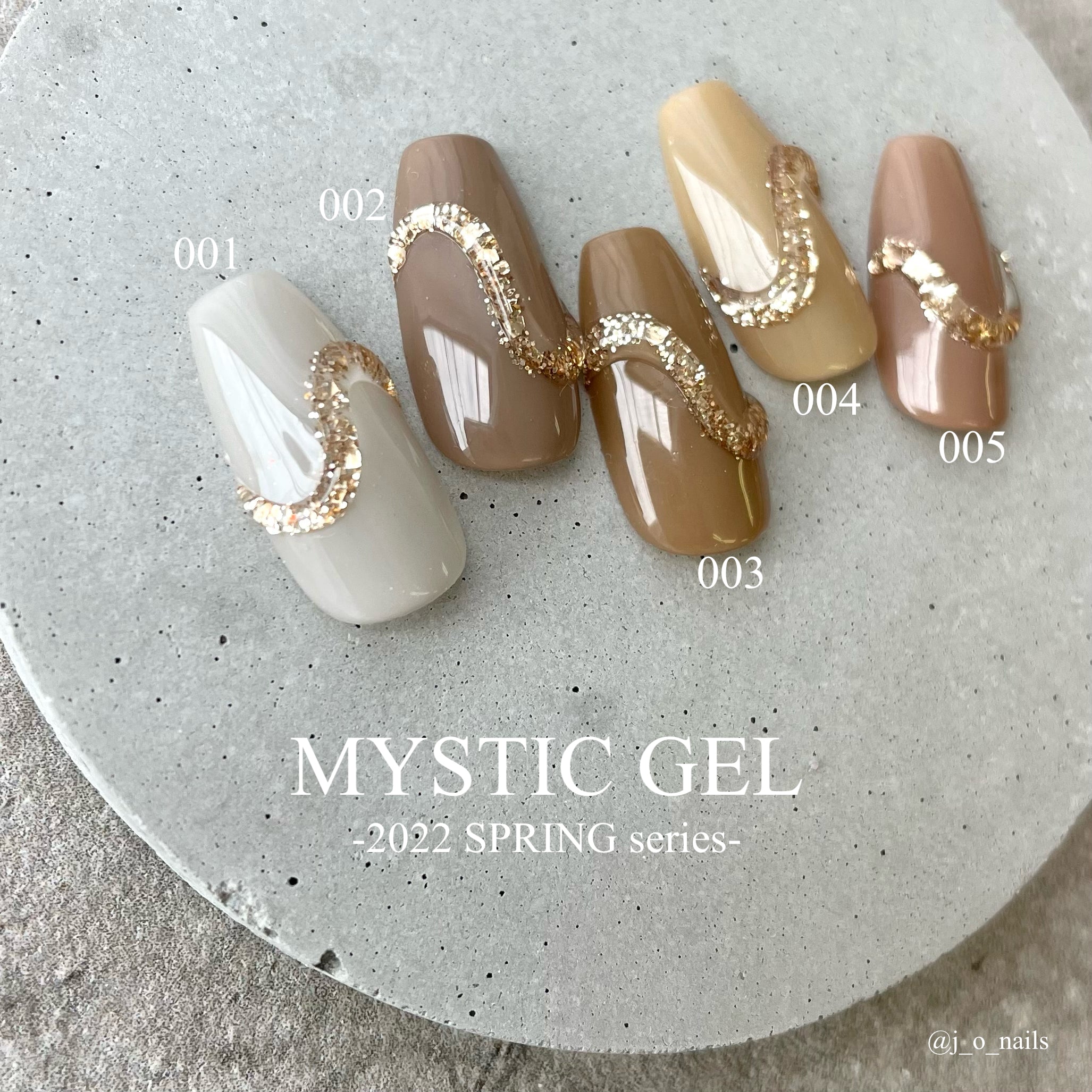 【MYSTIC JO.】MYSTIC GEL 000~005 / 1st edition