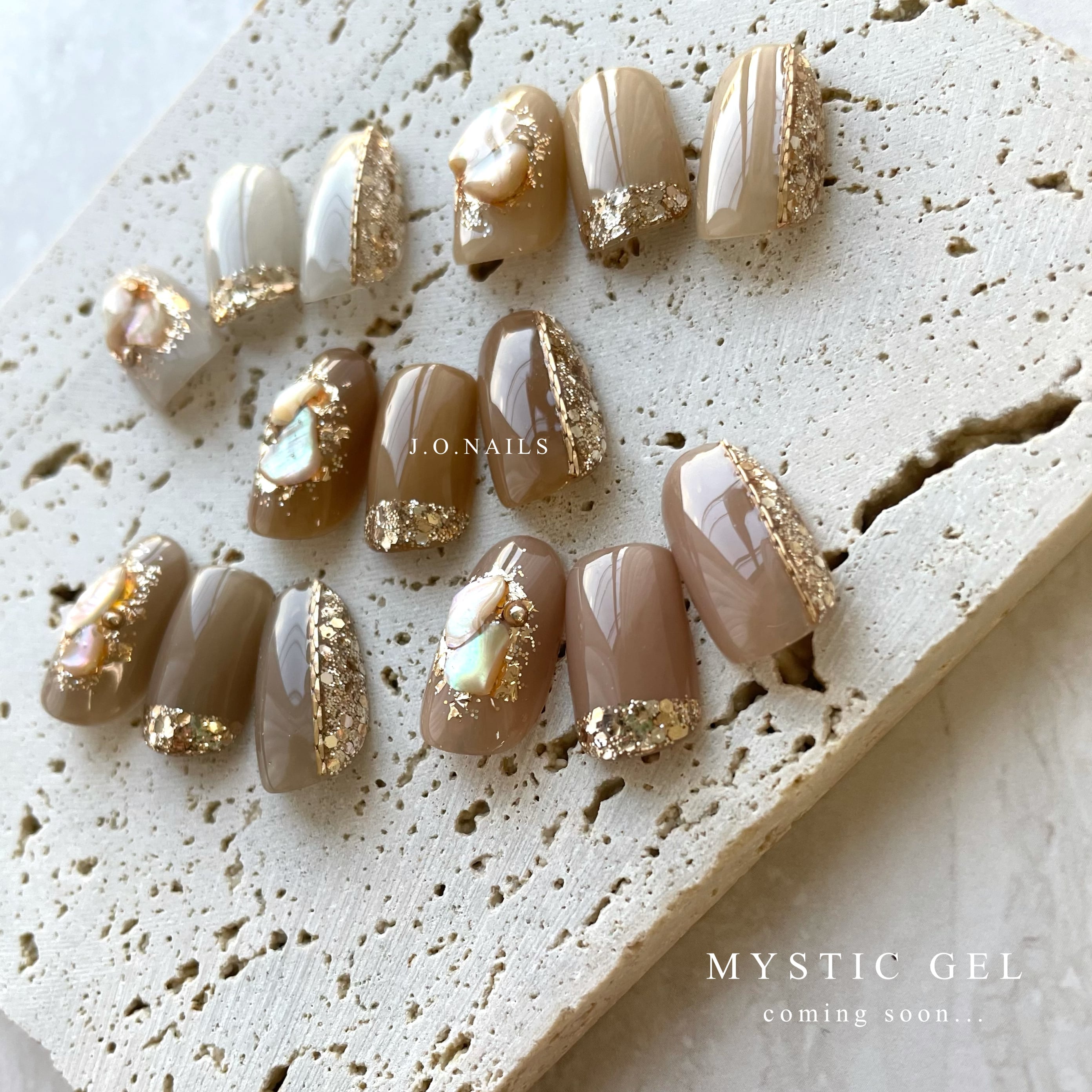 【MYSTIC JO.】NATURAL SHELL ( S-1 )