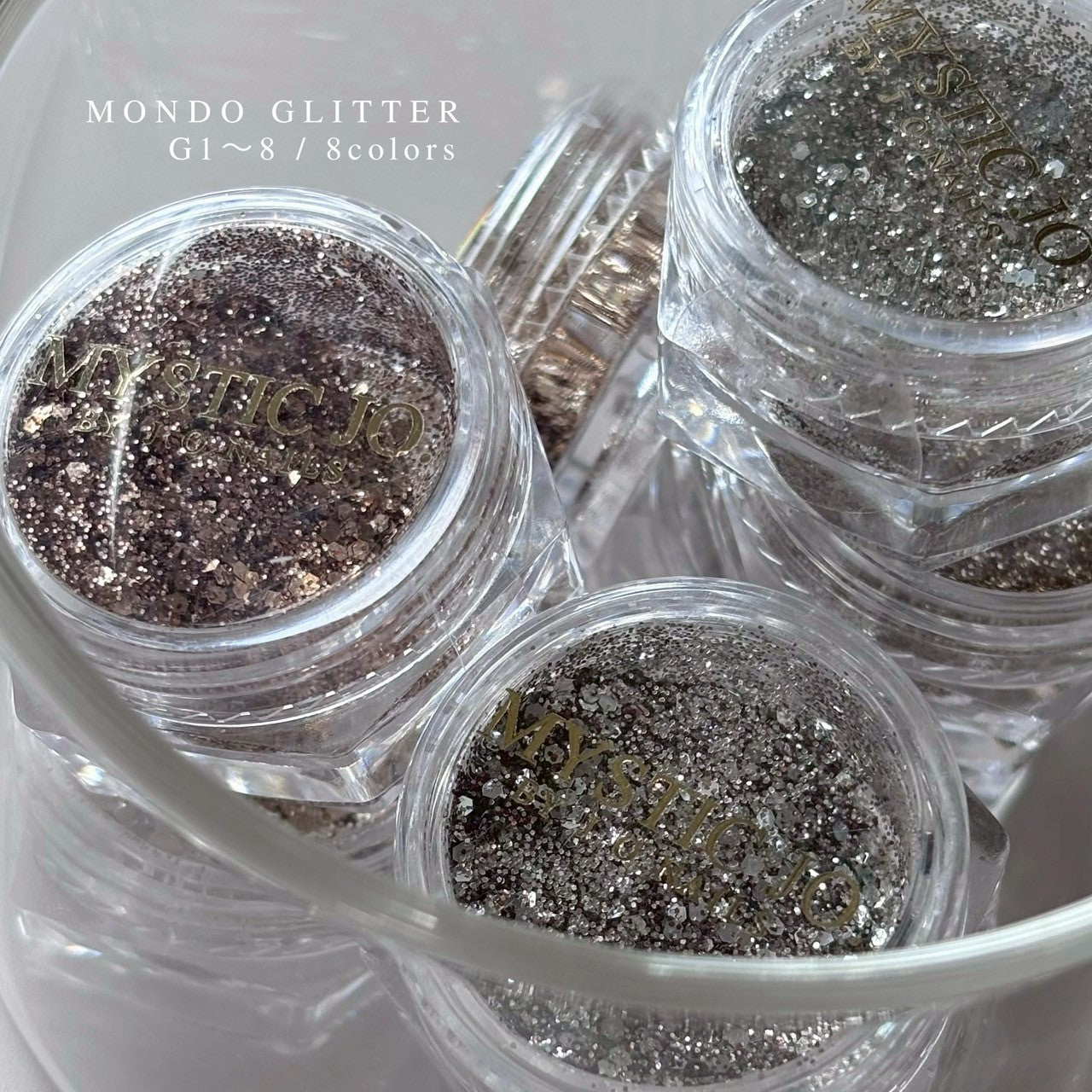 【MYSTIC JO.】MONDO GLITTER (8color)