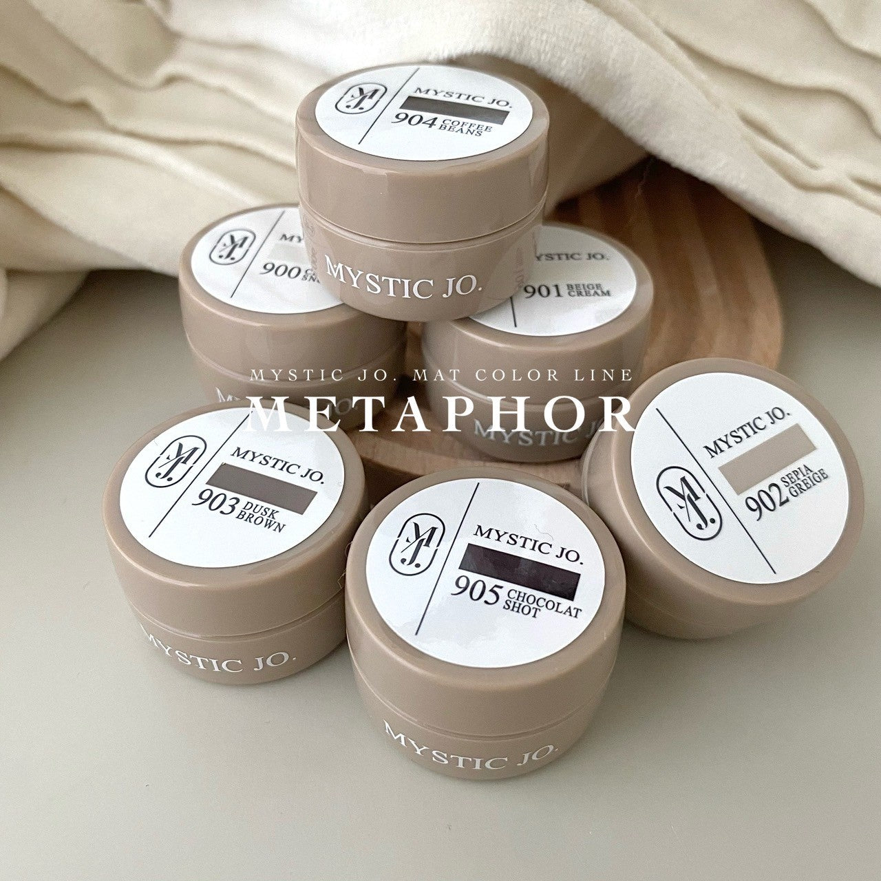 【MYSTIC JO.】MYSTIC GEL 900~905 / METAPHR