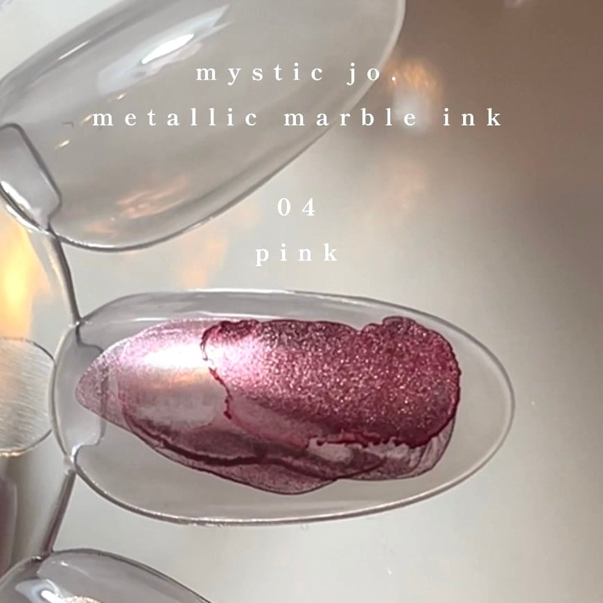 【MYSTIC JO.】METALLIC MARBLE INK