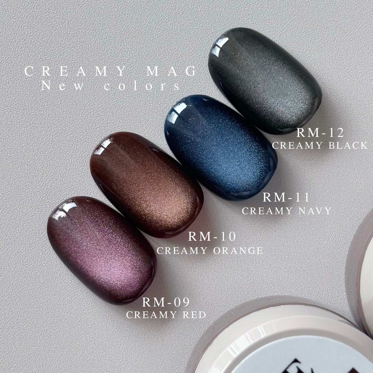 【QUE】CREAMY MAG(RM series)全12色