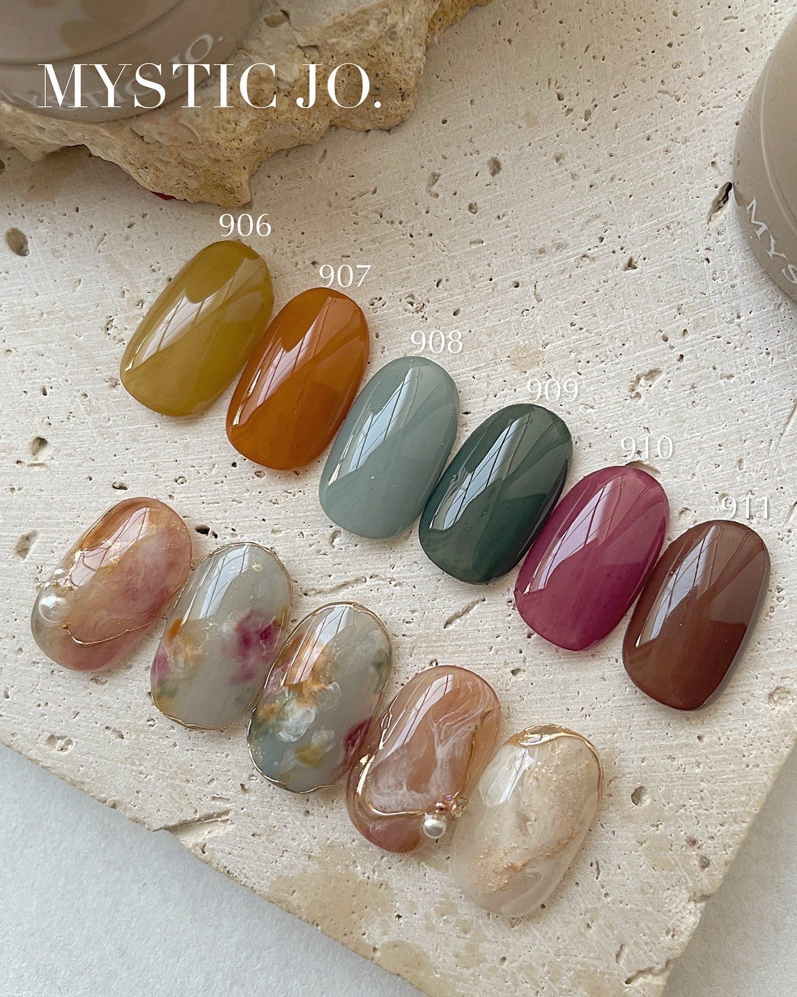 MYSTIC JO.】MYSTIC GEL 906~911 / NATURE – J.O.ONLINE