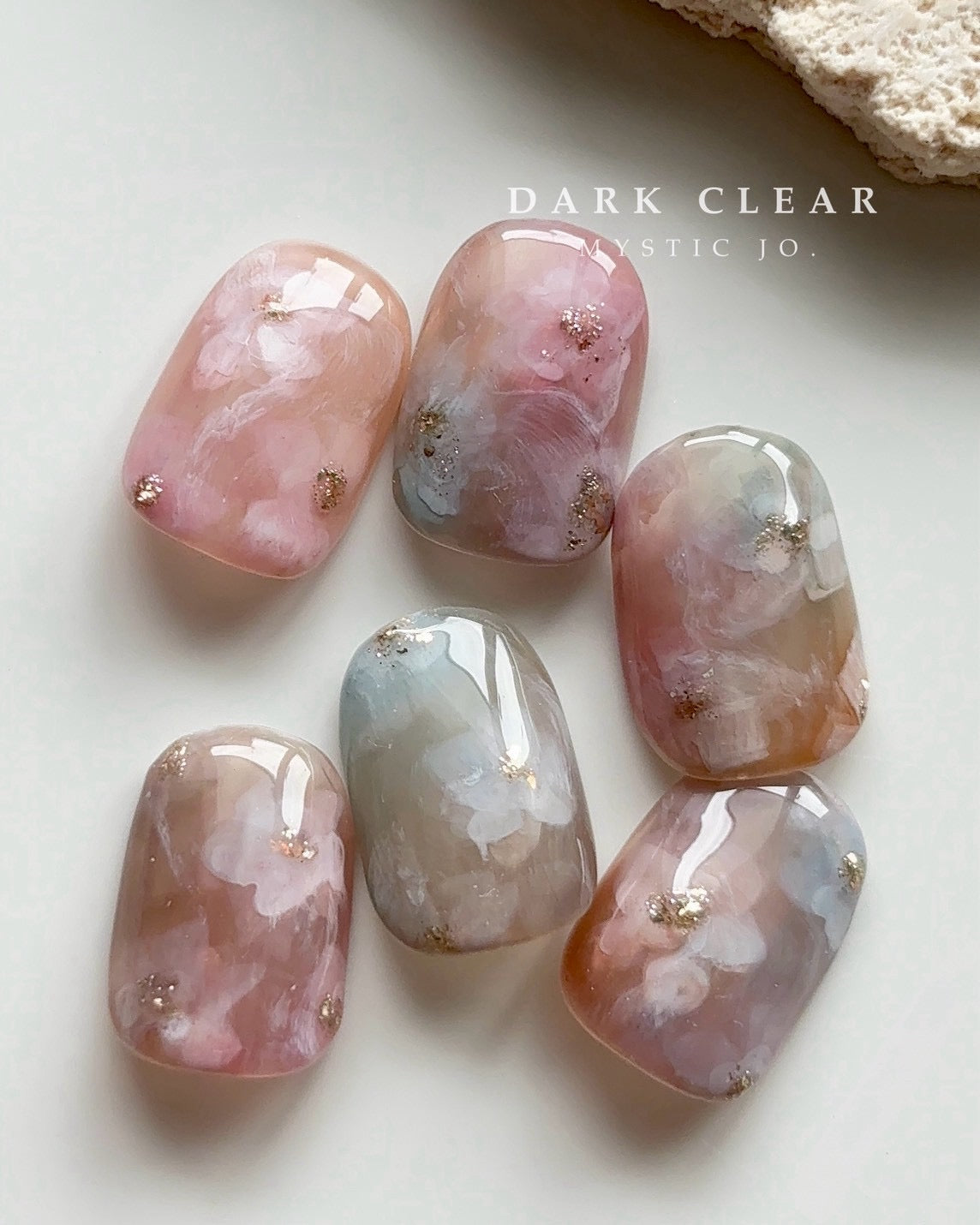 【MYSTIC JO.】DARK CLEAR / DC-08 DARK BROWN