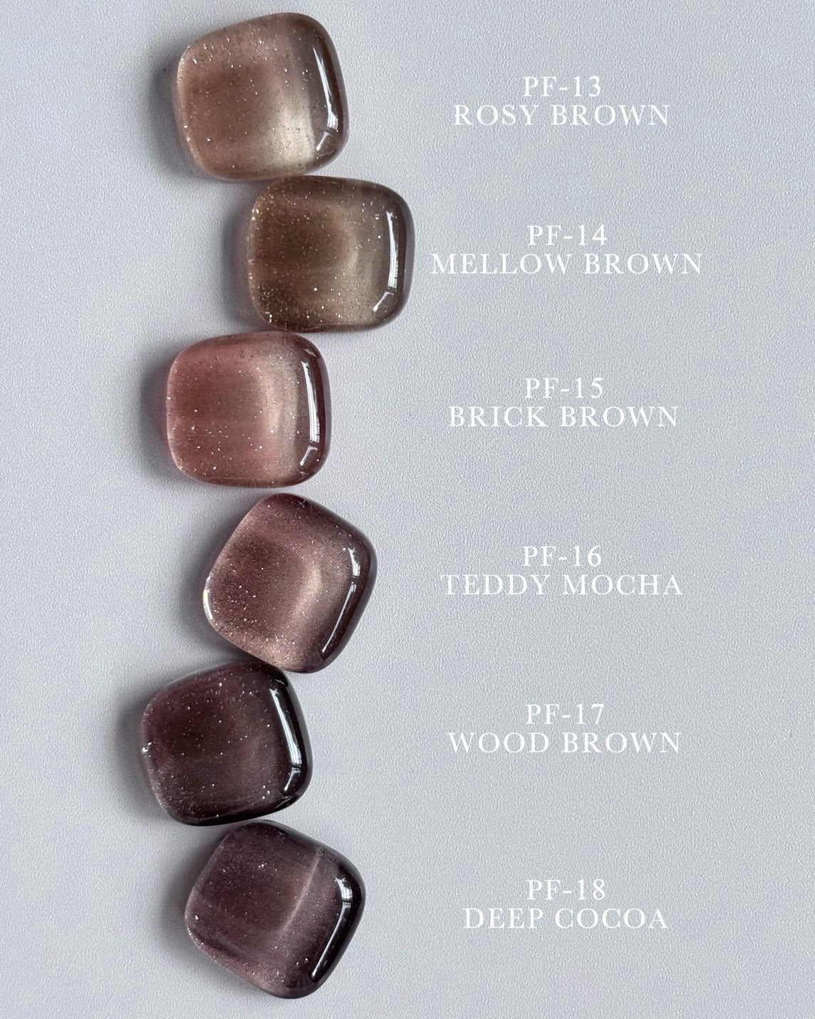 【MYSTIC JO.】PUFFIQUE MAG FLASH / PF-15 PUFFIQUE BRICK BROWN