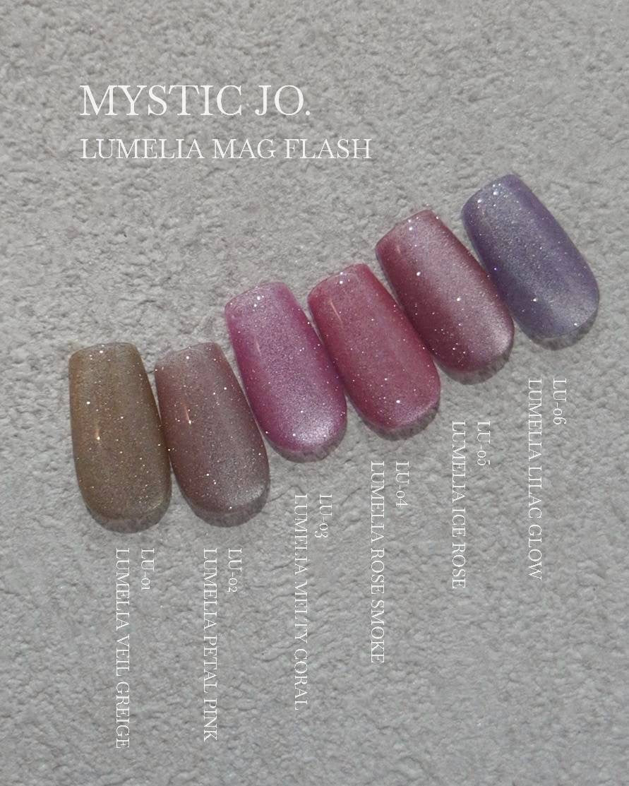 【MYSTIC JO.】LUMELIA MAG FLASH 01~06(6color)