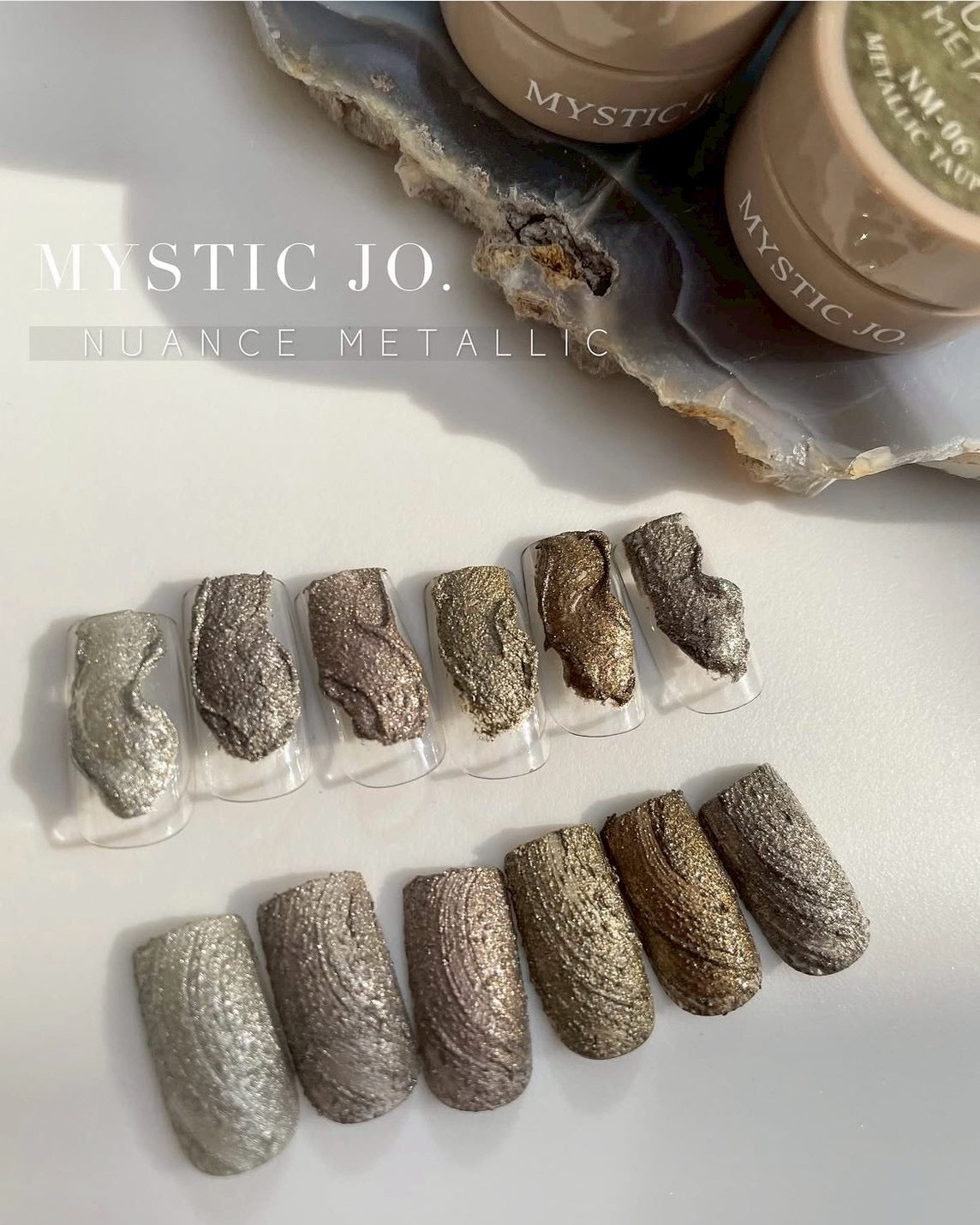 【MYSTIC JO.】NUANCE METALLIC (6color)