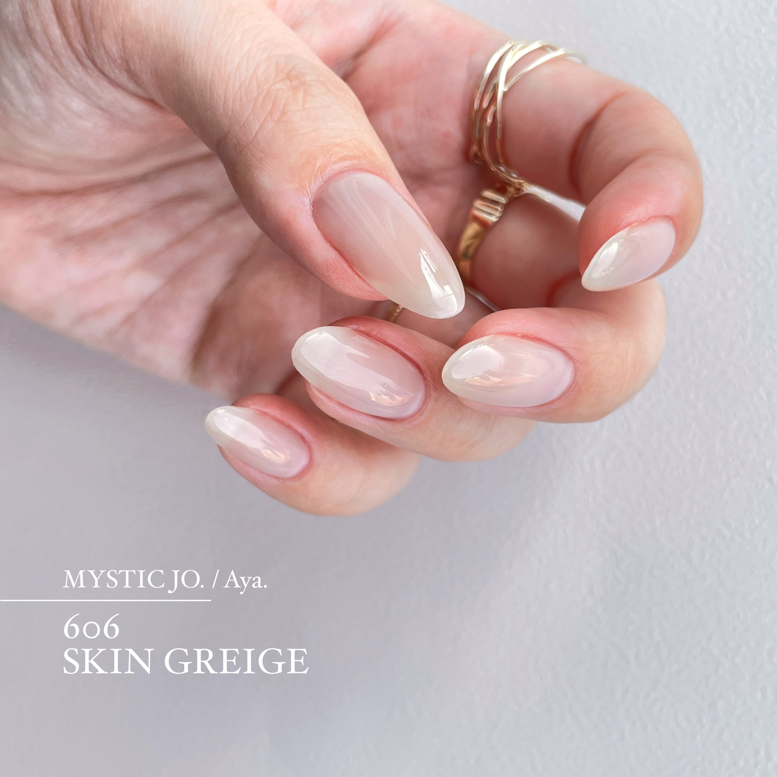 【MYSTIC JO.】MYSTIC GEL 606~611 / Aya