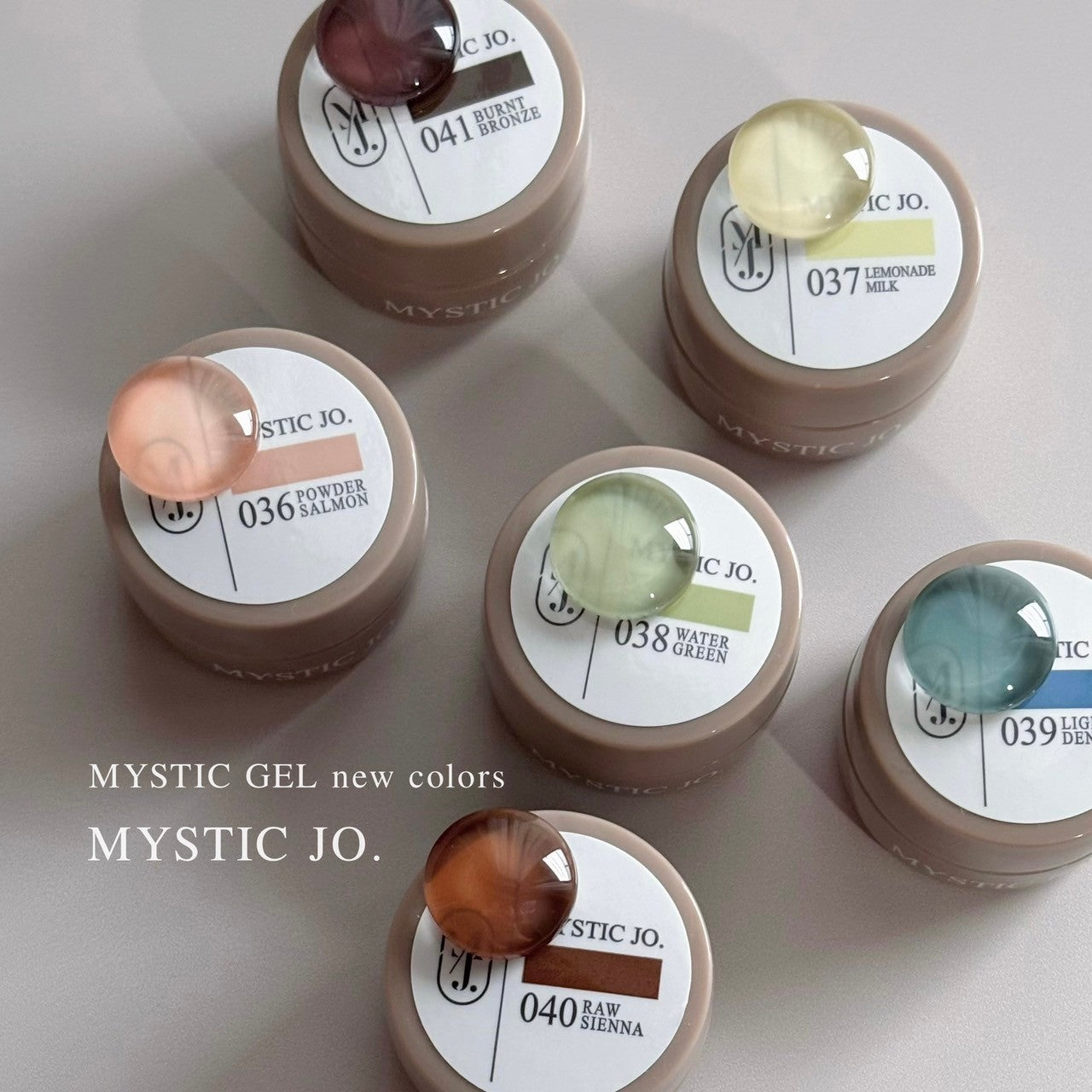 【MYSTIC JO.】MYSTIC GEL 036~041 / 7th edition