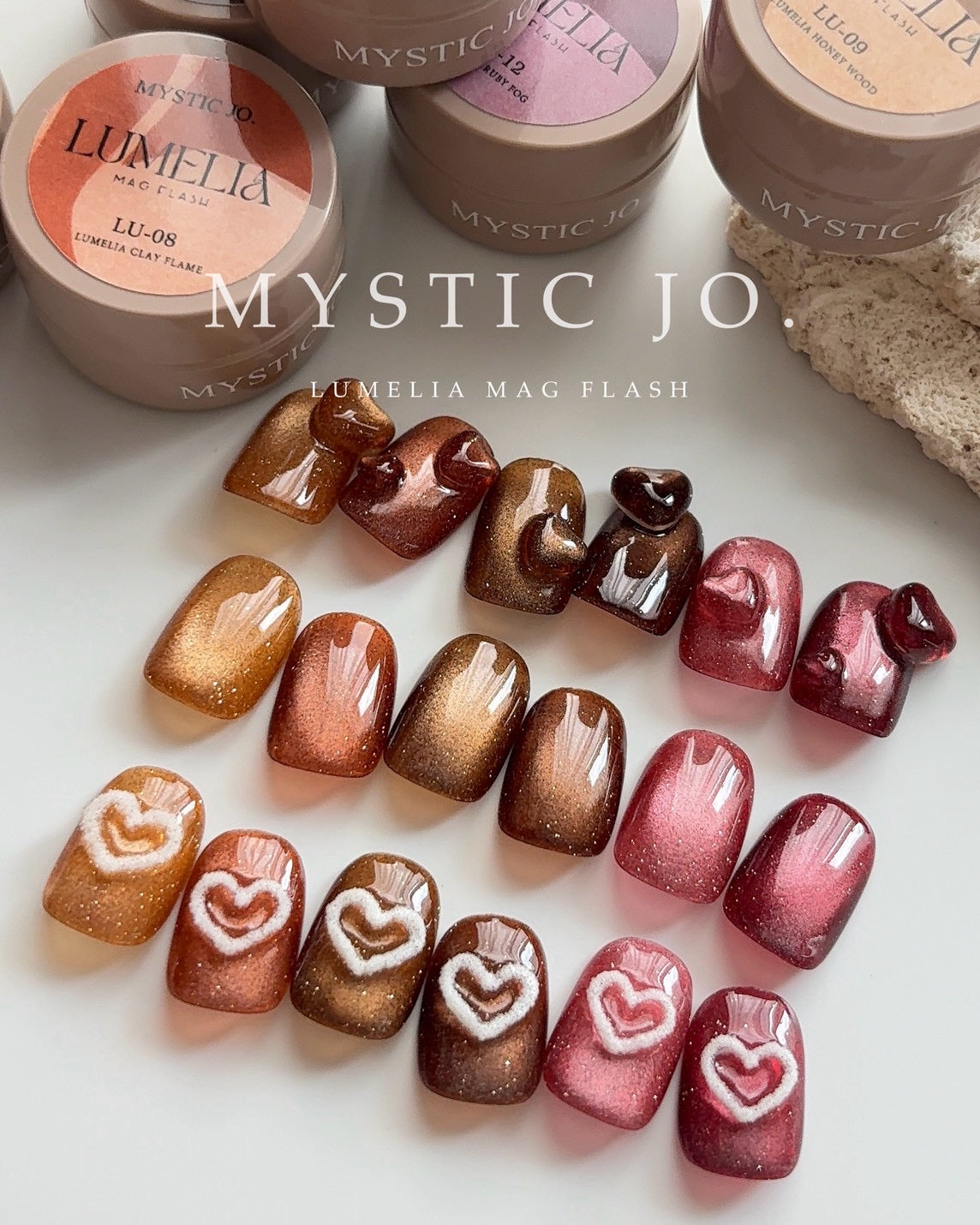 【MYSTIC JO.】LUMELIA MAG FLASH 07~12 (6color)