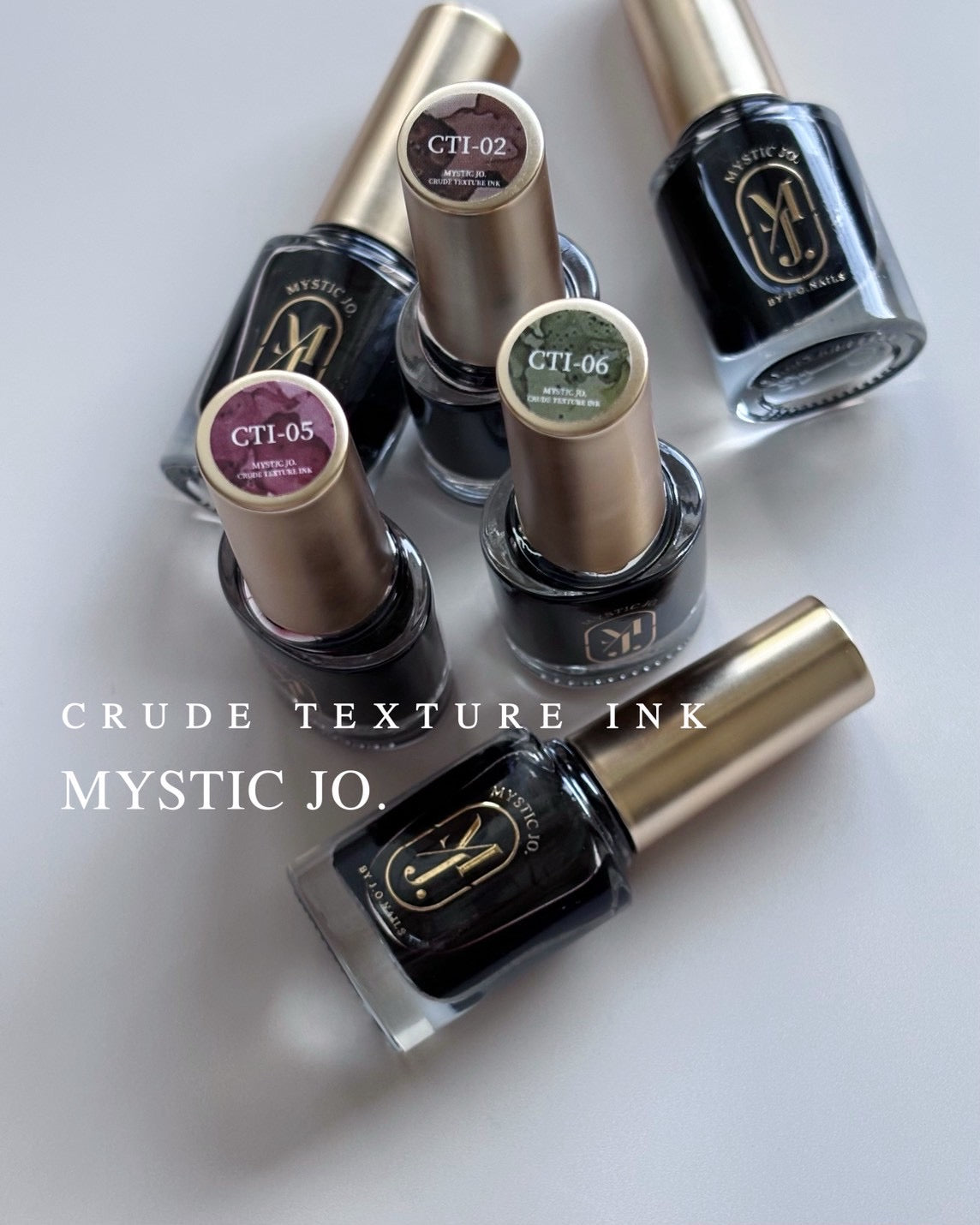 【MYSTIC JO.】CRUDE TEXTURE INK  (6color)