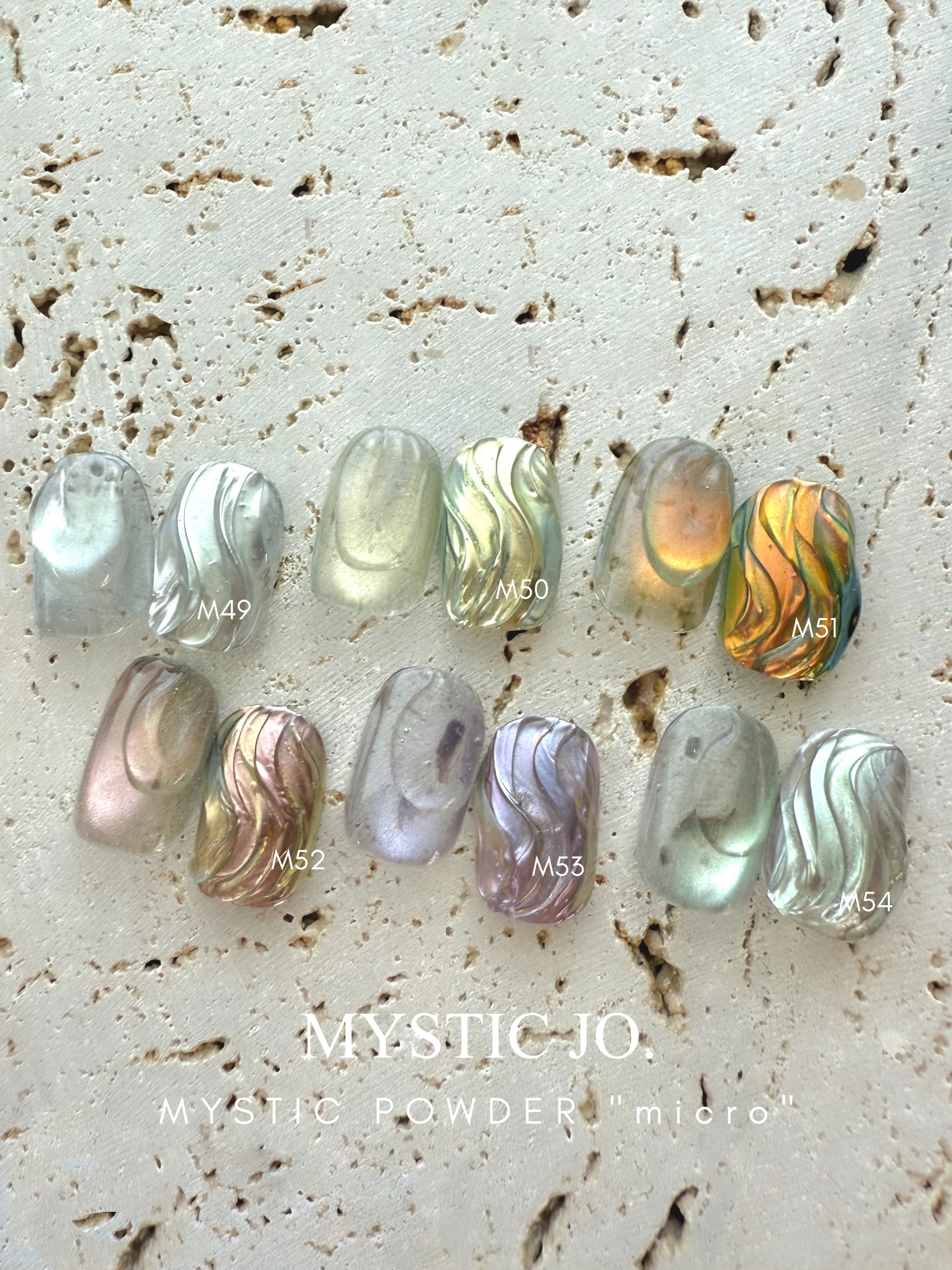 【MYSTIC JO.】MYSTIC POWDER "micro" / M49~M54