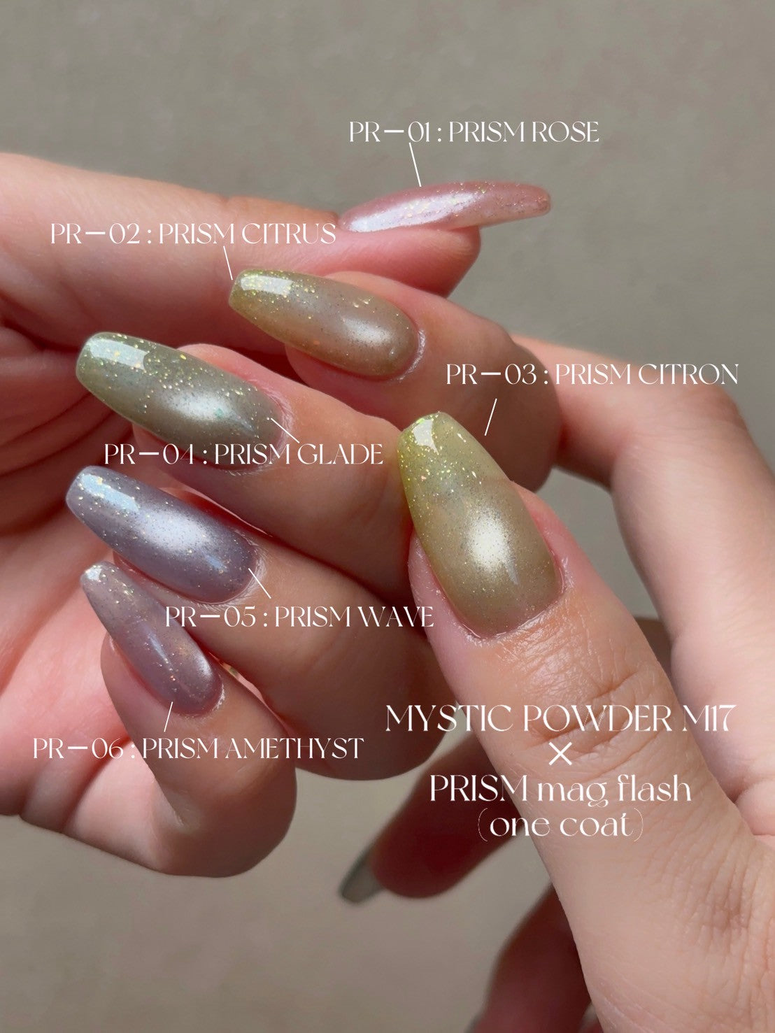 【MYSTIC JO.】PRISM MAG FLASH(6color)