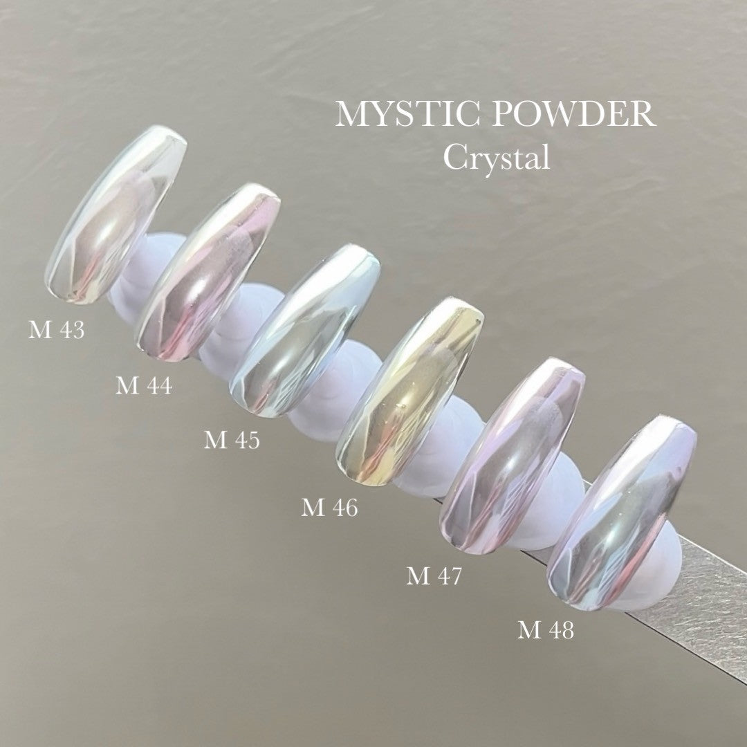 【MYSTIC JO.】MYSTIC POWDER "crystal" / M43~M48