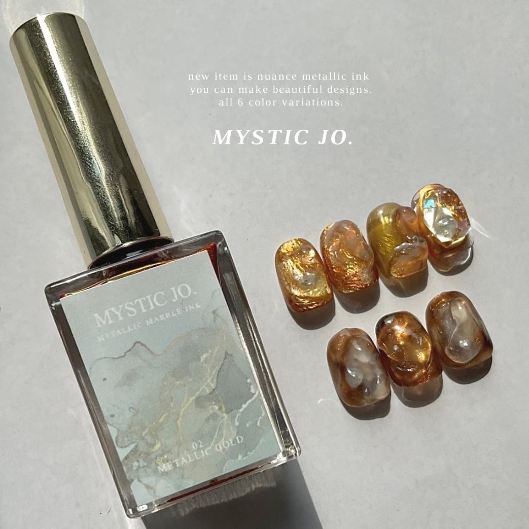 【MYSTIC JO.】METALLIC MARBLE INK