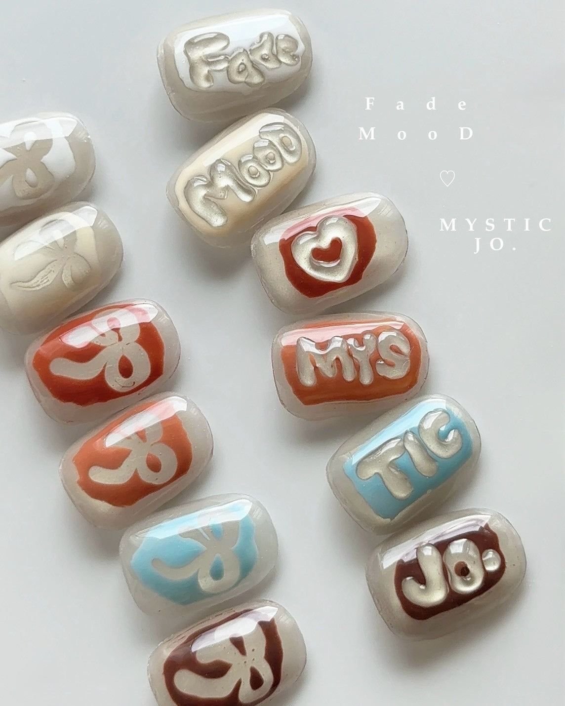 【MYSTIC JO.】FADE MOOD(CLEAR BASE+6color)