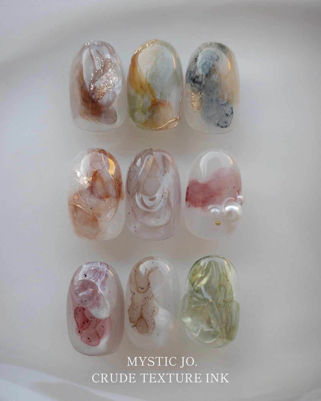 【MYSTIC JO.】CRUDE TEXTURE INK  (6color)