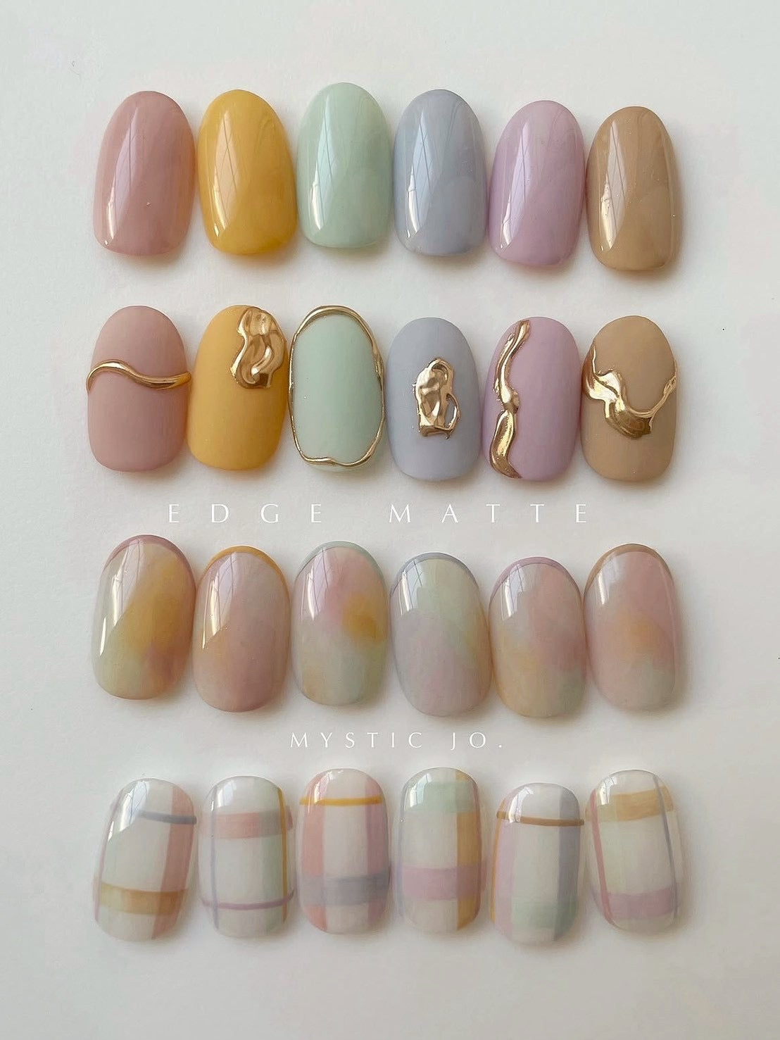 【MYSTIC JO.】EDGE MATTE / EM-13~18 (6color)