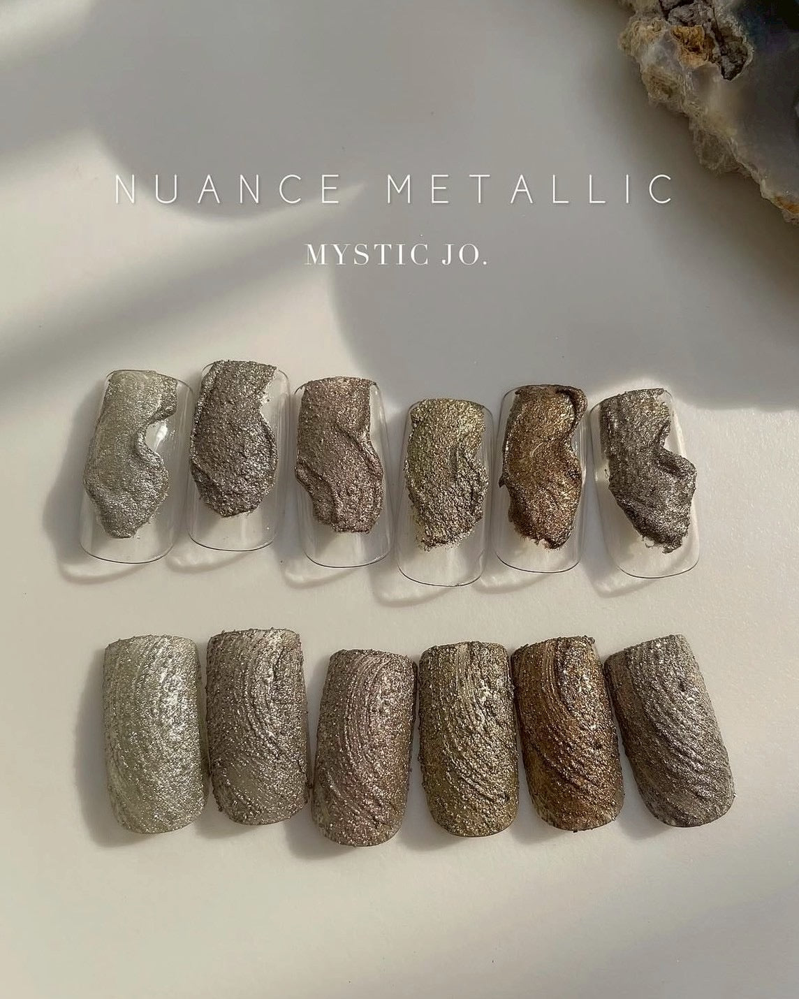 【MYSTIC JO.】NUANCE METALLIC (6color)