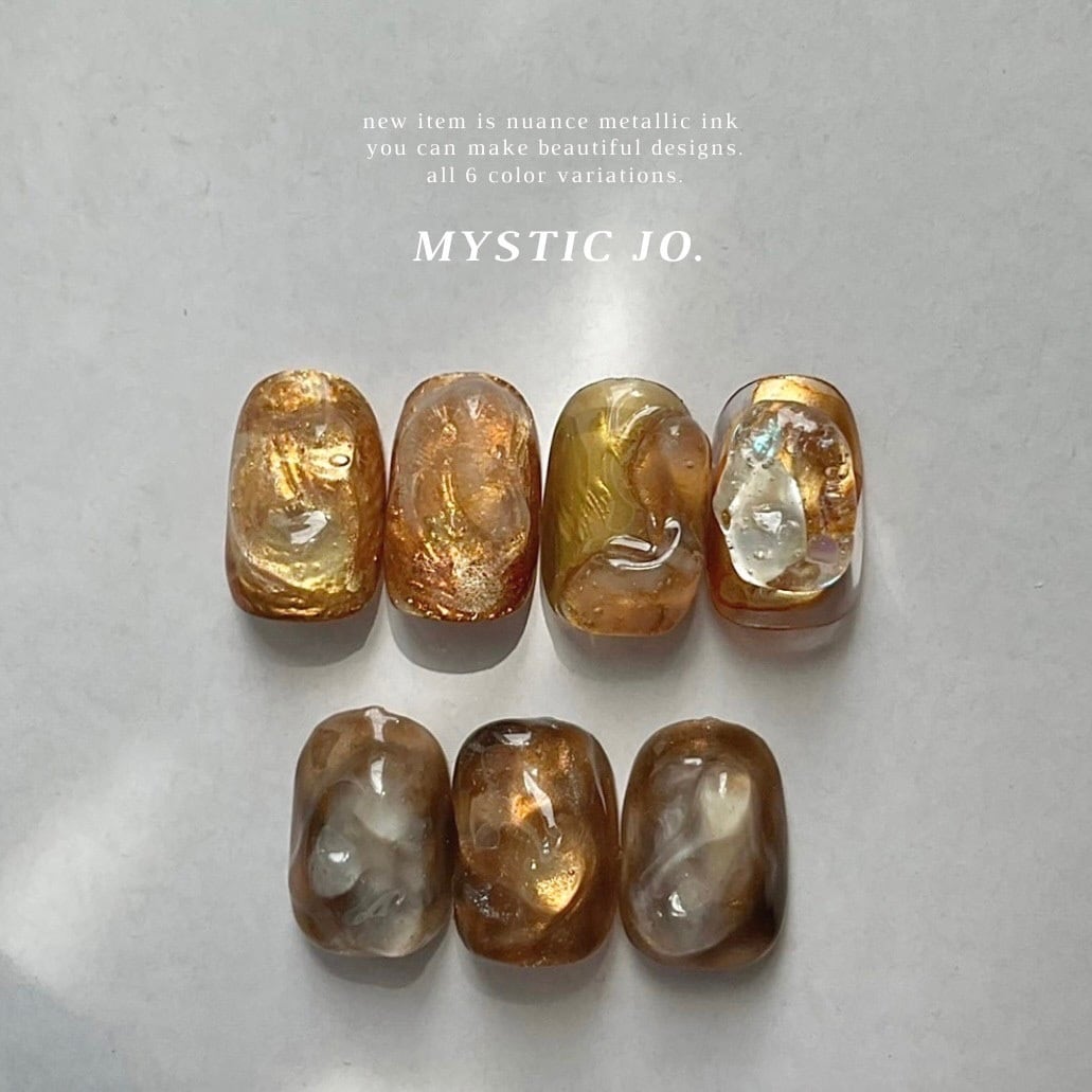 【MYSTIC JO.】METALLIC MARBLE INK