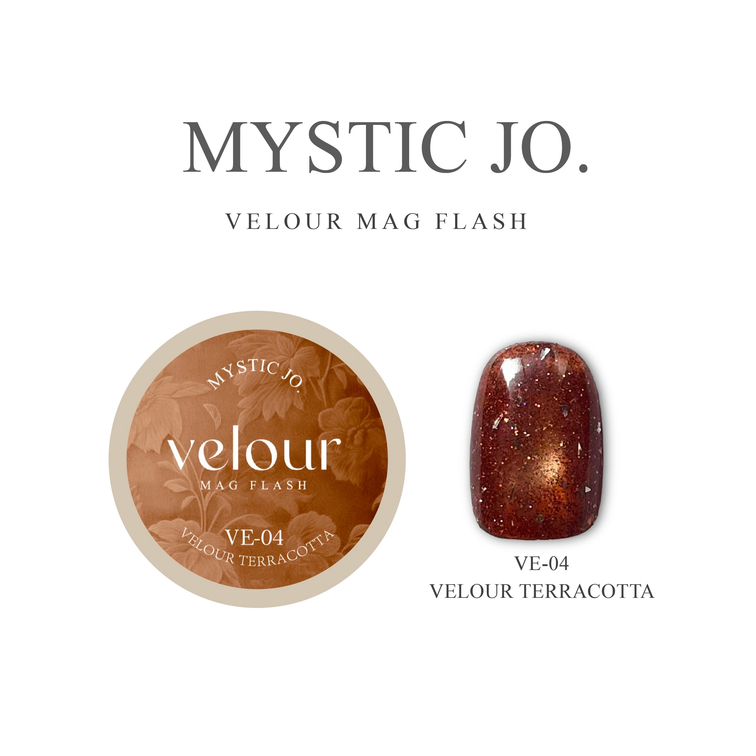 MYSTIC JO.】VELOUR MAG FLASH / VE-01~06 (6color) – J.O.ONLINE