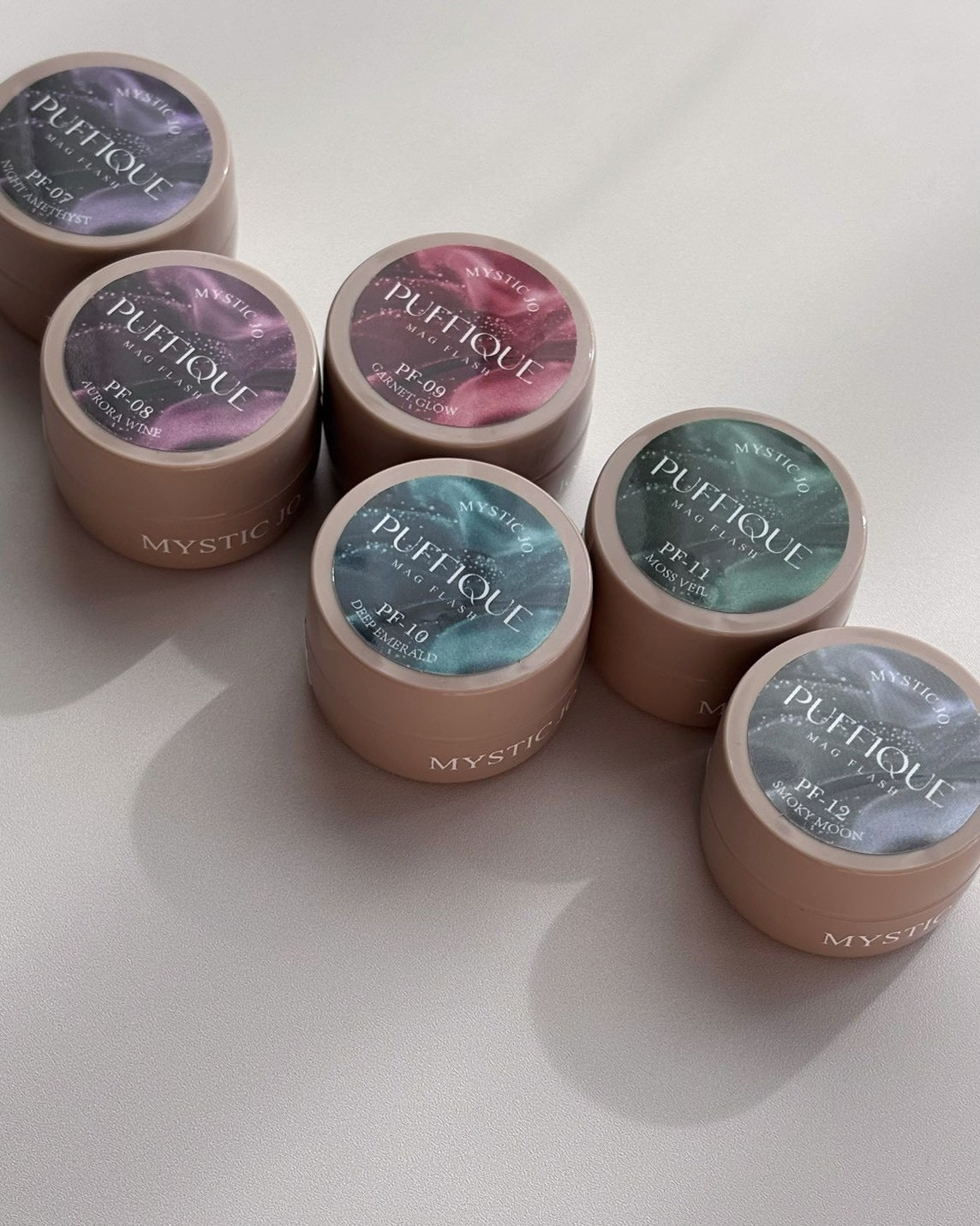 【MYSTIC JO.】PUFFIQUE MAG FLASH 07~12(6color)