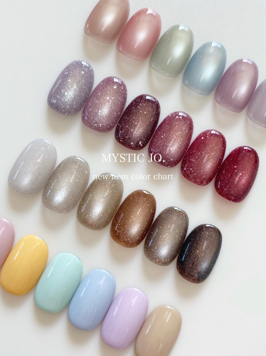 【MYSTIC JO.】VELOUR MAG FLASH / VE-07~12 (6color)