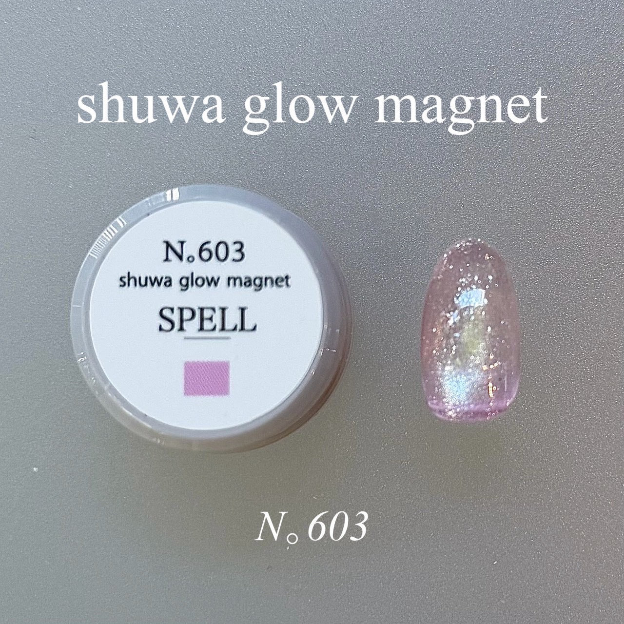【SPELL】shuwa glow magnet 601~610 (10color)