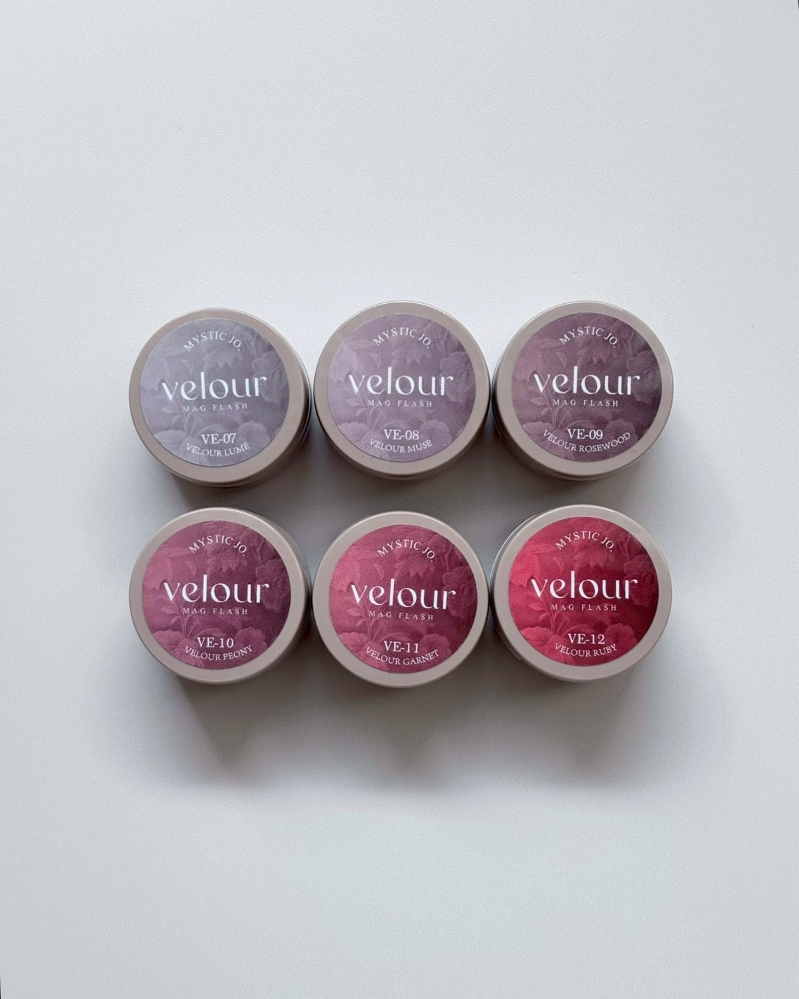 【MYSTIC JO.】VELOUR MAG FLASH / VE-07~12 (6color)
