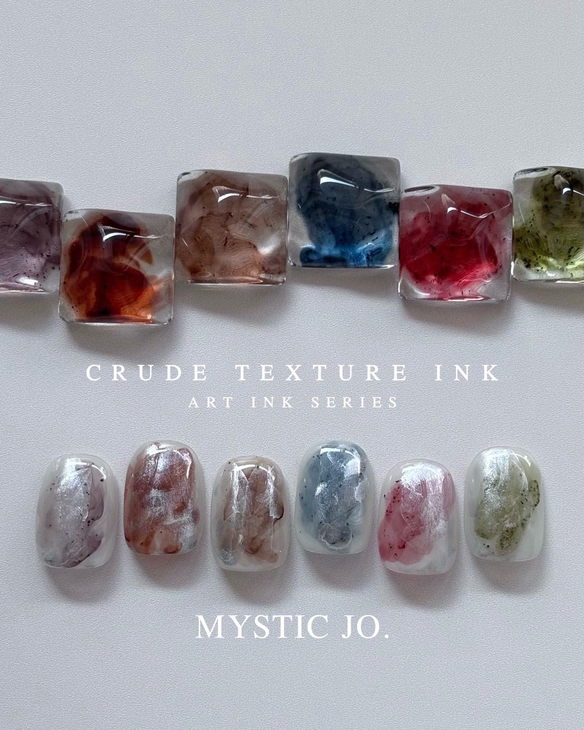 【MYSTIC JO.】CRUDE TEXTURE INK  (6color)