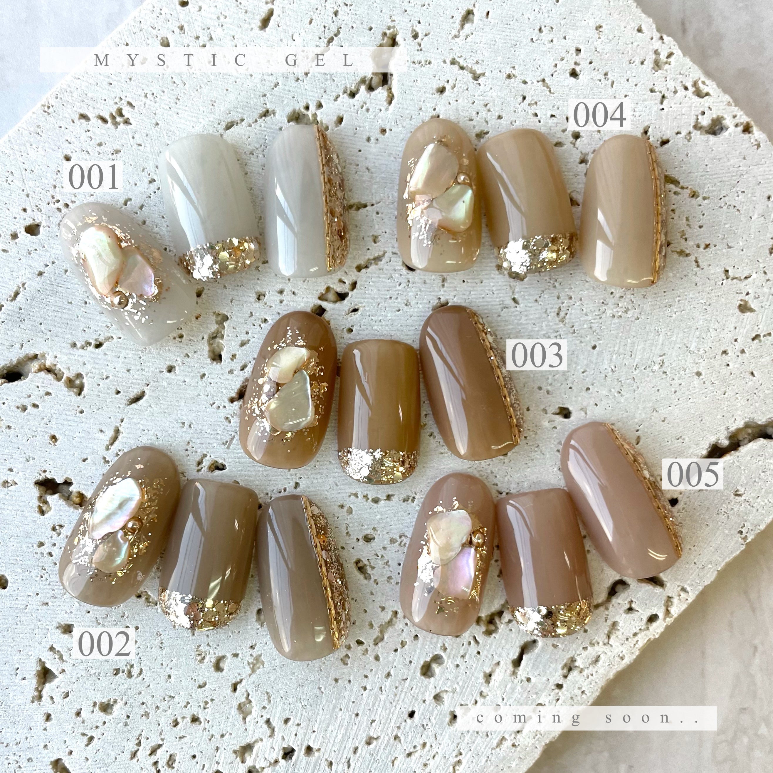 【MYSTIC JO.】MYSTIC GEL 000~005 / 1st edition