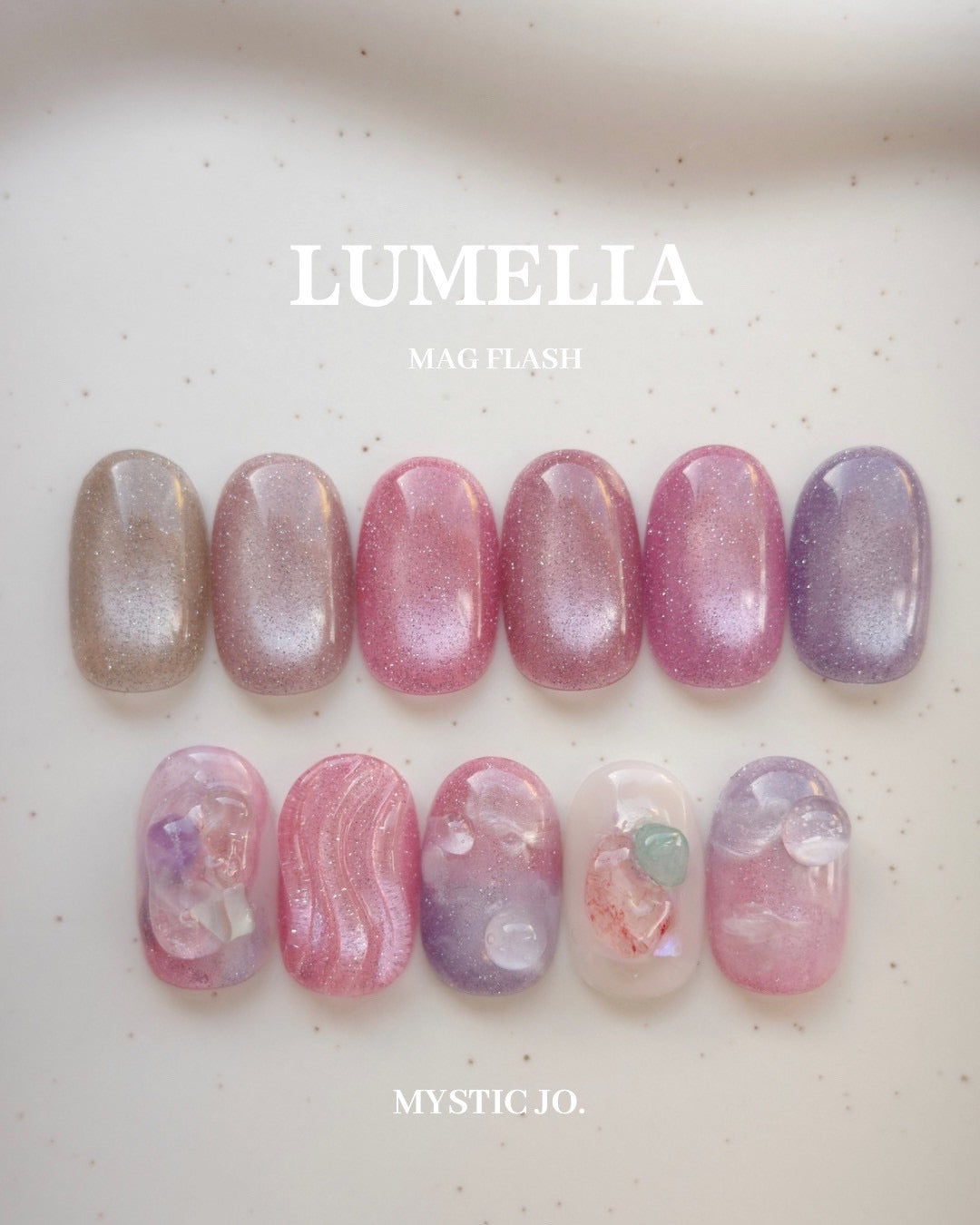 【MYSTIC JO.】LUMELIA MAG FLASH 01~06(6color)