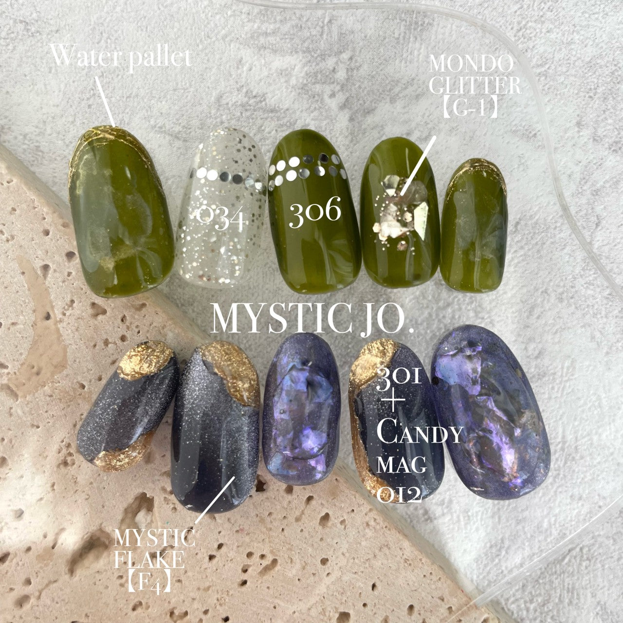 【MYSTIC JO.】DARK CLEAR / 300~306