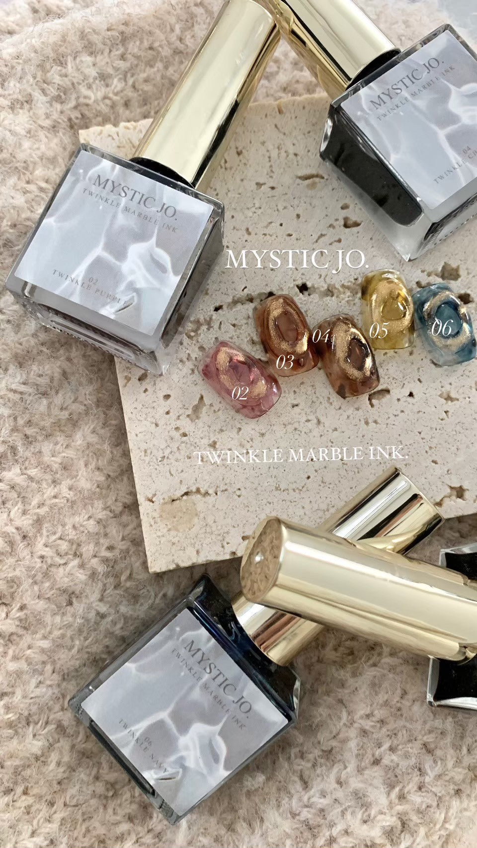 【MYSTIC JO.】TWINKLE MARBLE INK