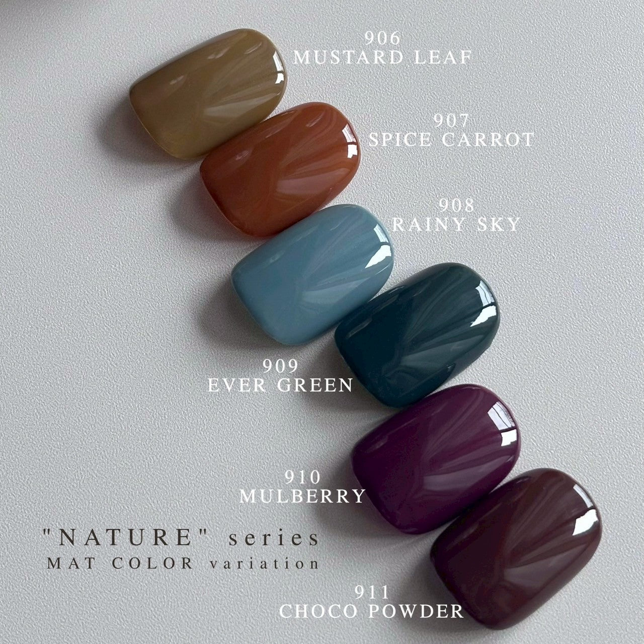 【MYSTIC JO.】MYSTIC GEL 906~911 / NATURE