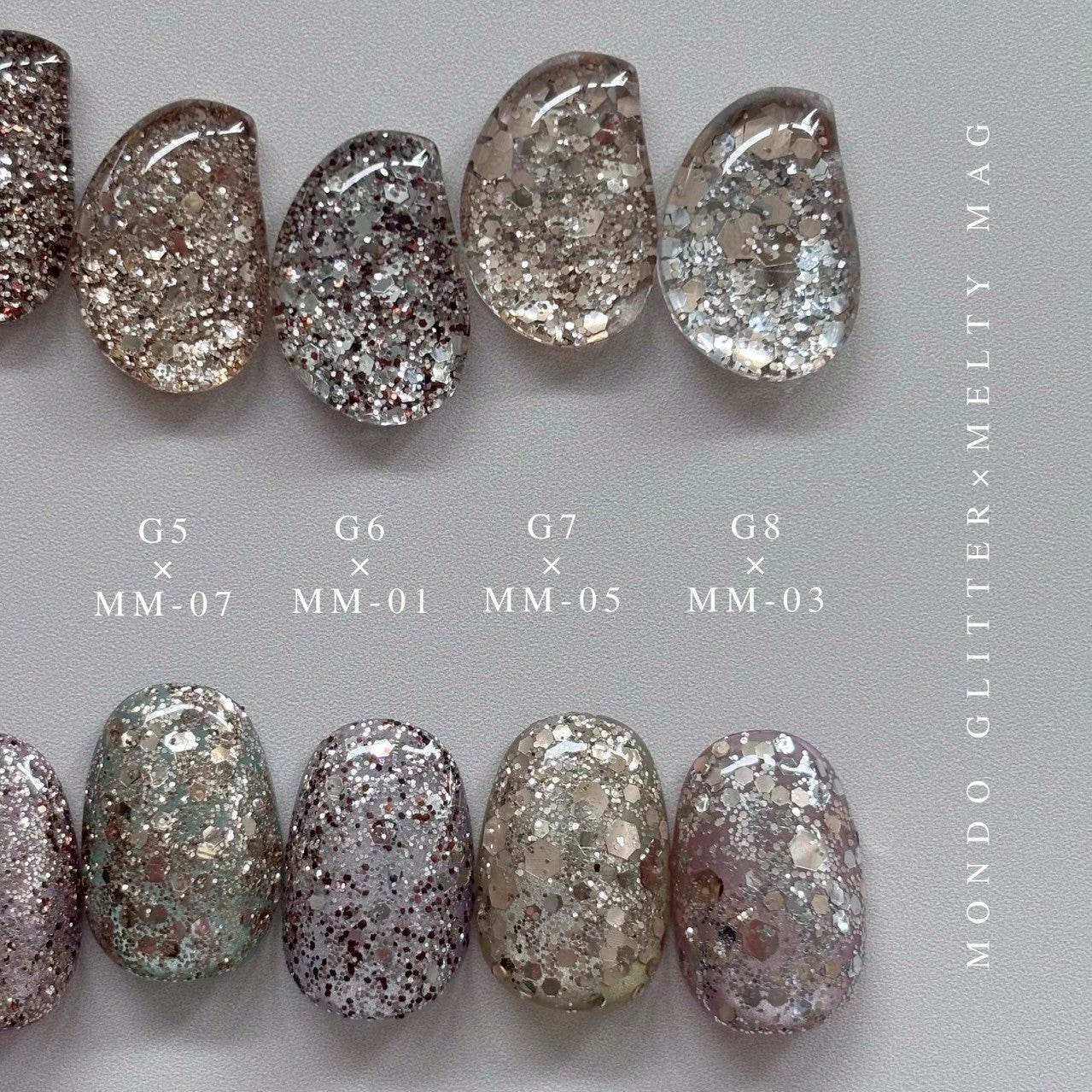 【MYSTIC JO.】MONDO GLITTER (8color)