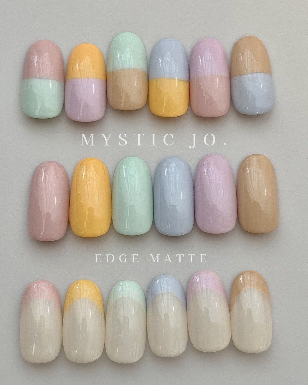 【MYSTIC JO.】EDGE MATTE / EM-13~18 (6color)