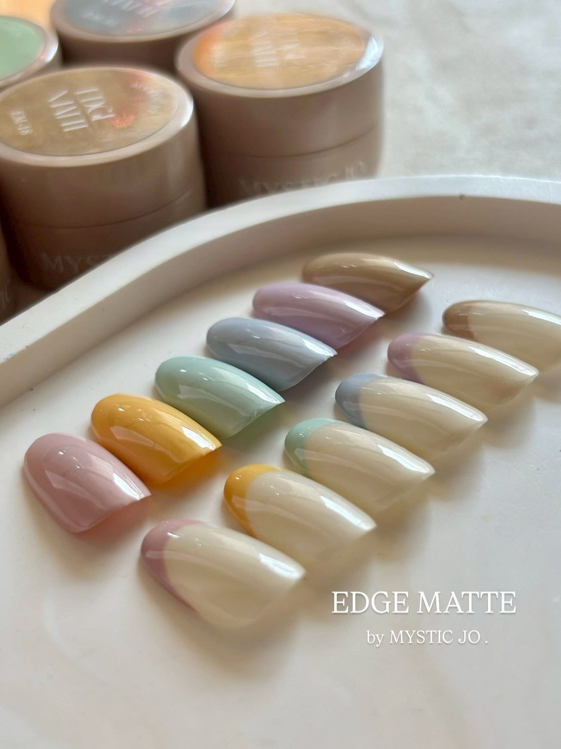 【MYSTIC JO.】EDGE MATTE / EM-13~18 (6color)