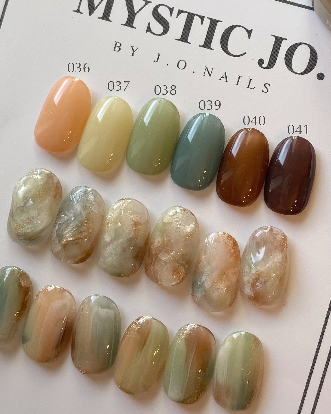 【MYSTIC JO.】MYSTIC GEL 036~041 / 7th edition