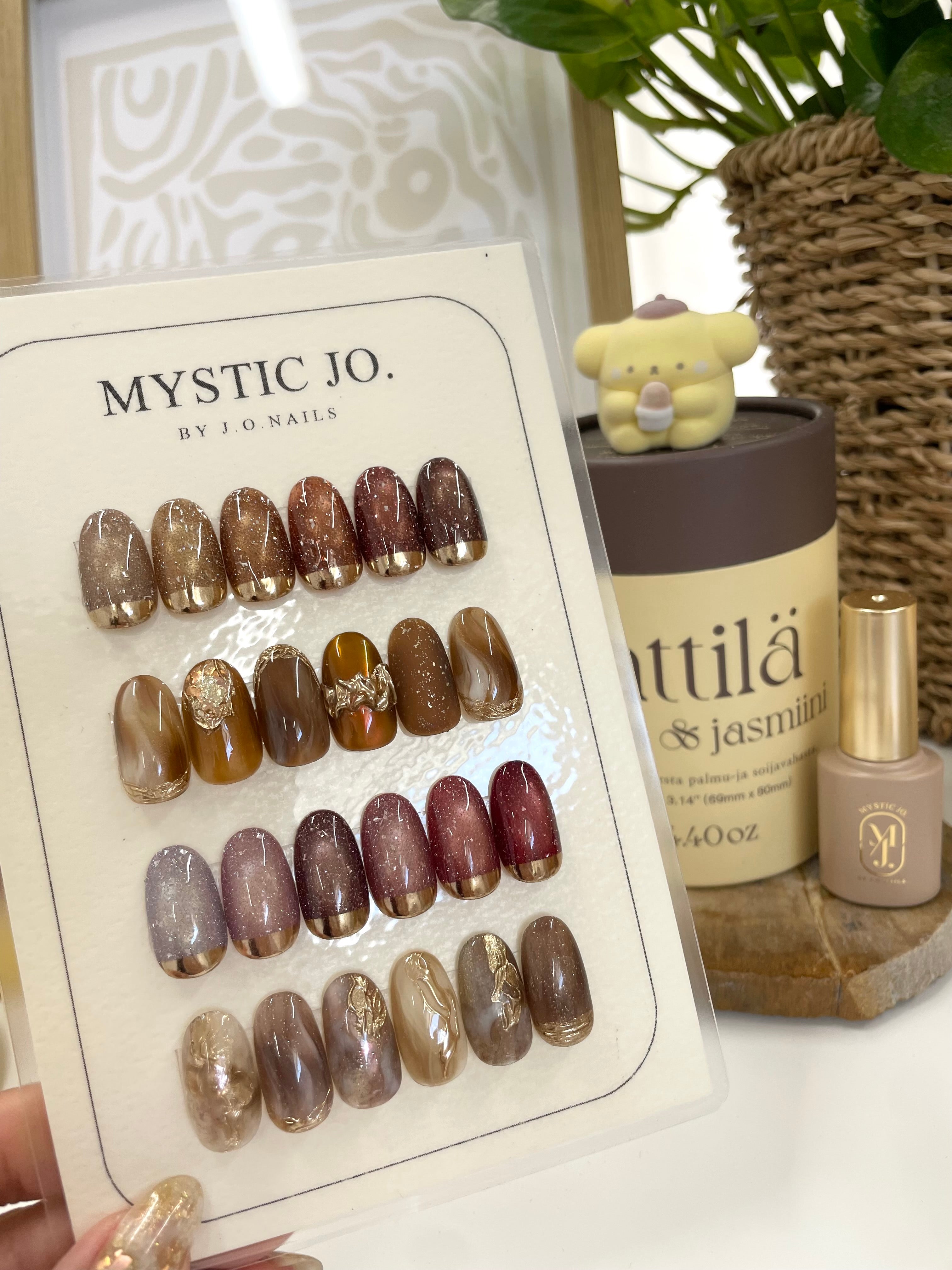 【MYSTIC JO.】VELOUR MAG FLASH / VE-07~12 (6color)