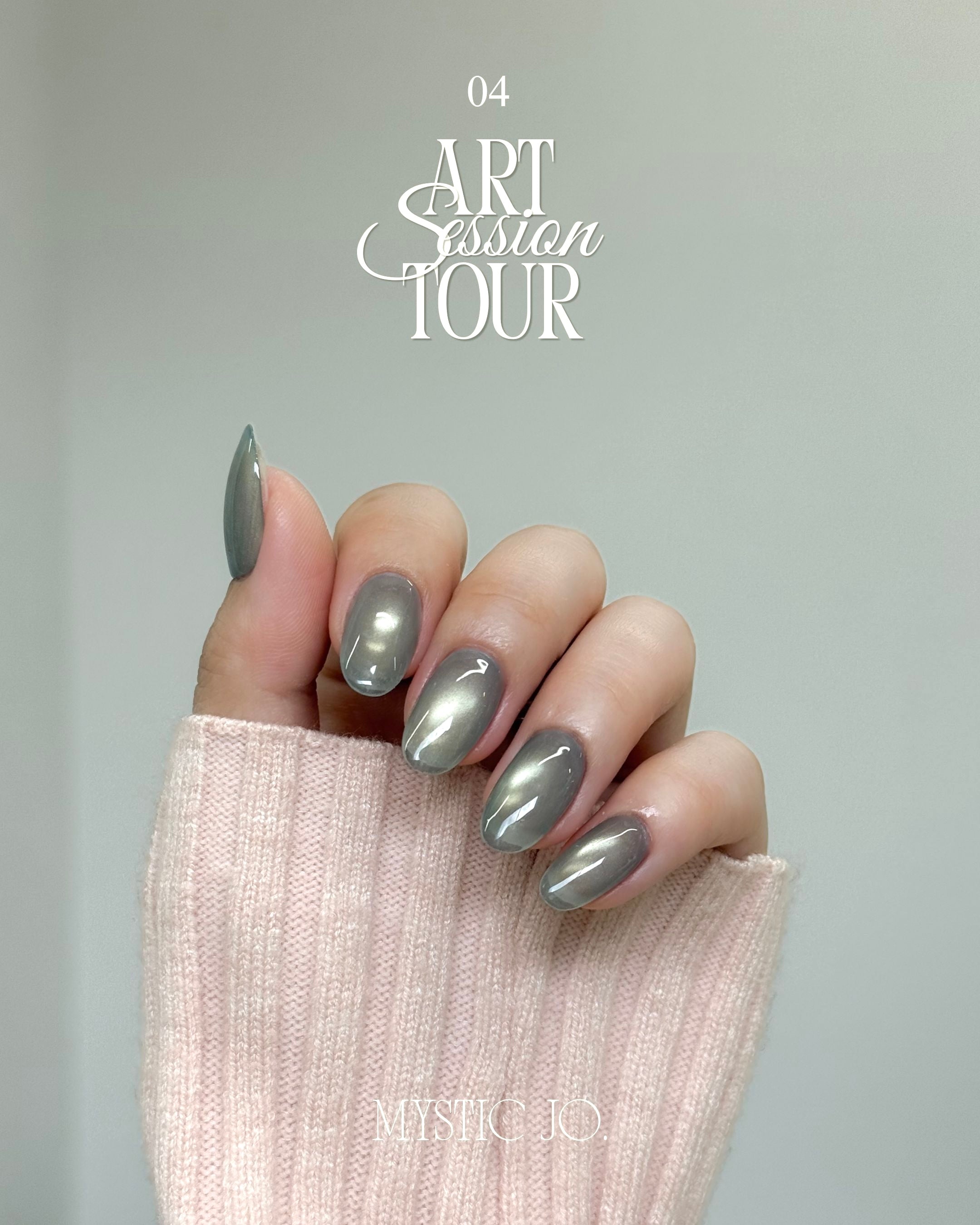 【MYSTIC JO.】ART SESSION TOUR 限定マグネットジェル 全6色セット
